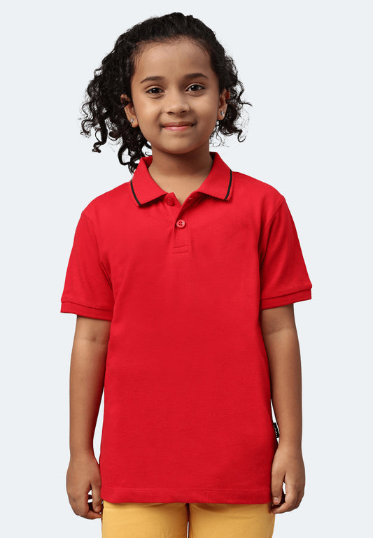 Switcher polo kids tim colour/10 rouge