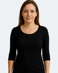 Switcher manica lunga tisha colore/noir