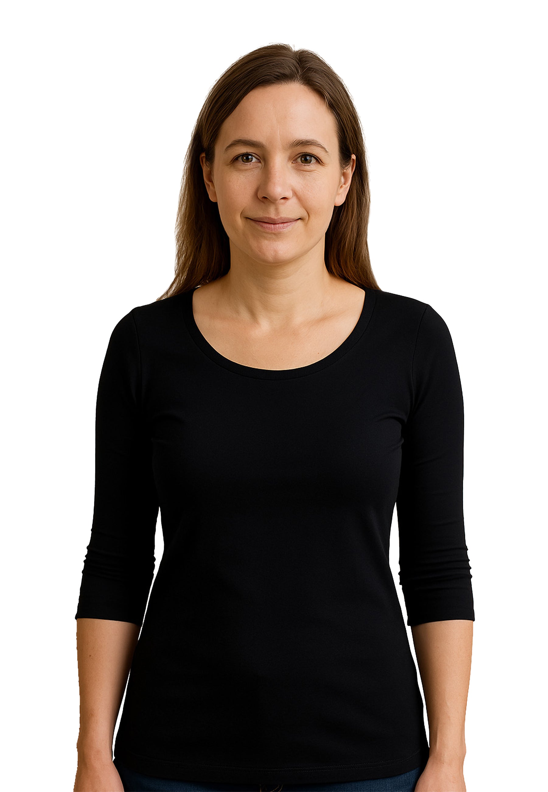 Switcher manica lunga tisha colore/noir