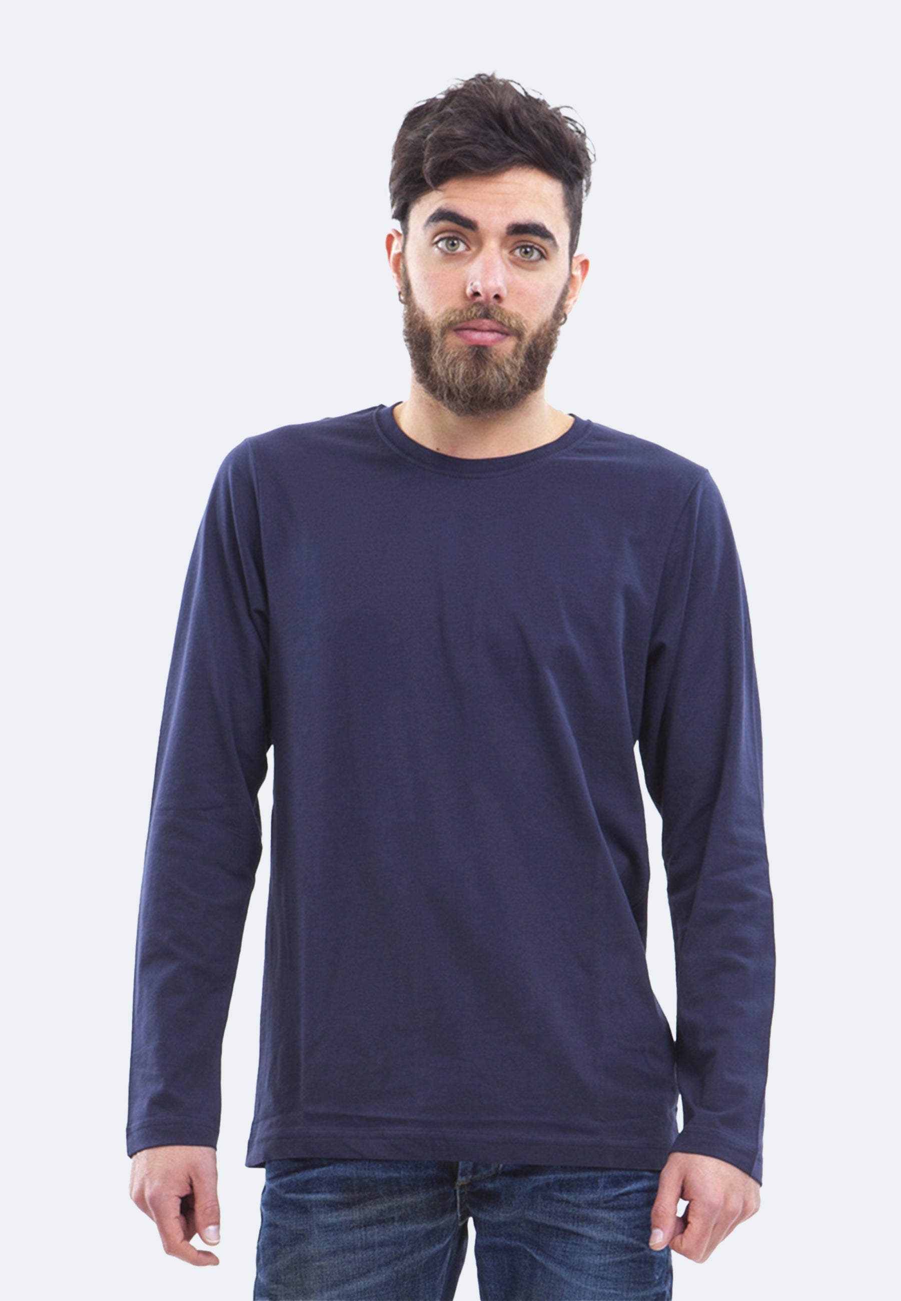 Switcher manica lunga colore balena/navy