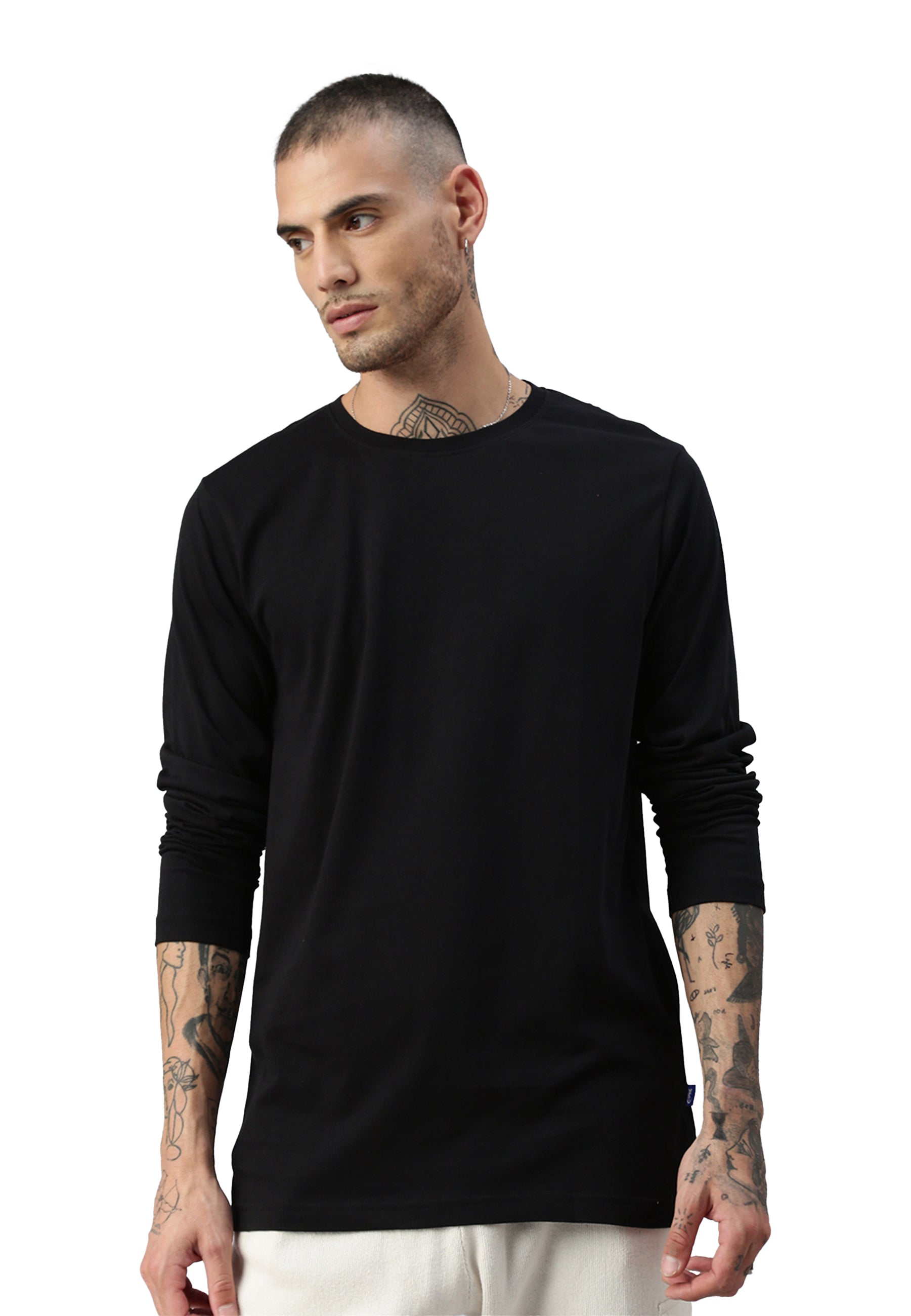 Switcher manica lunga colore balena/noir