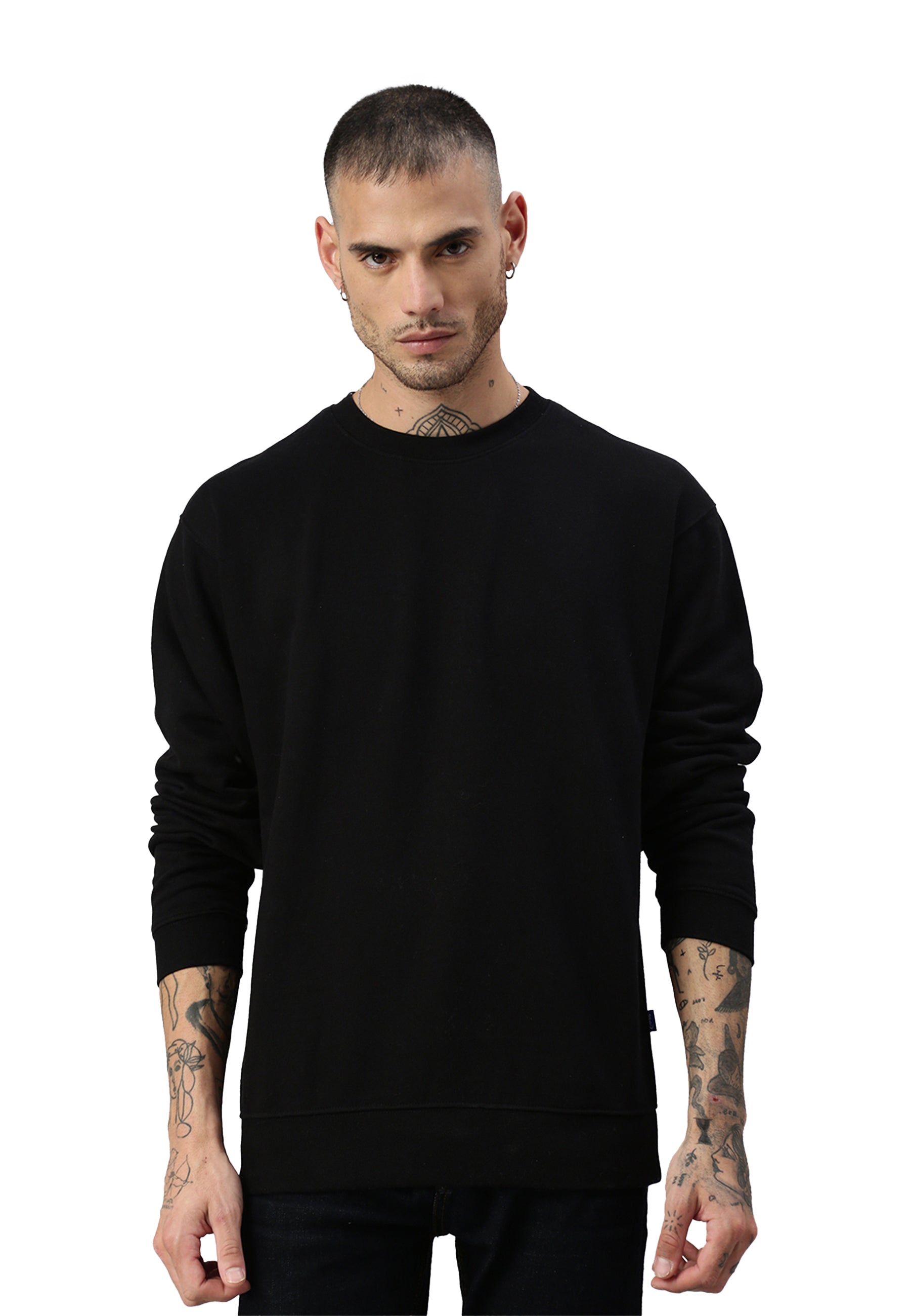 Switcher manica lunga colore balena/noir