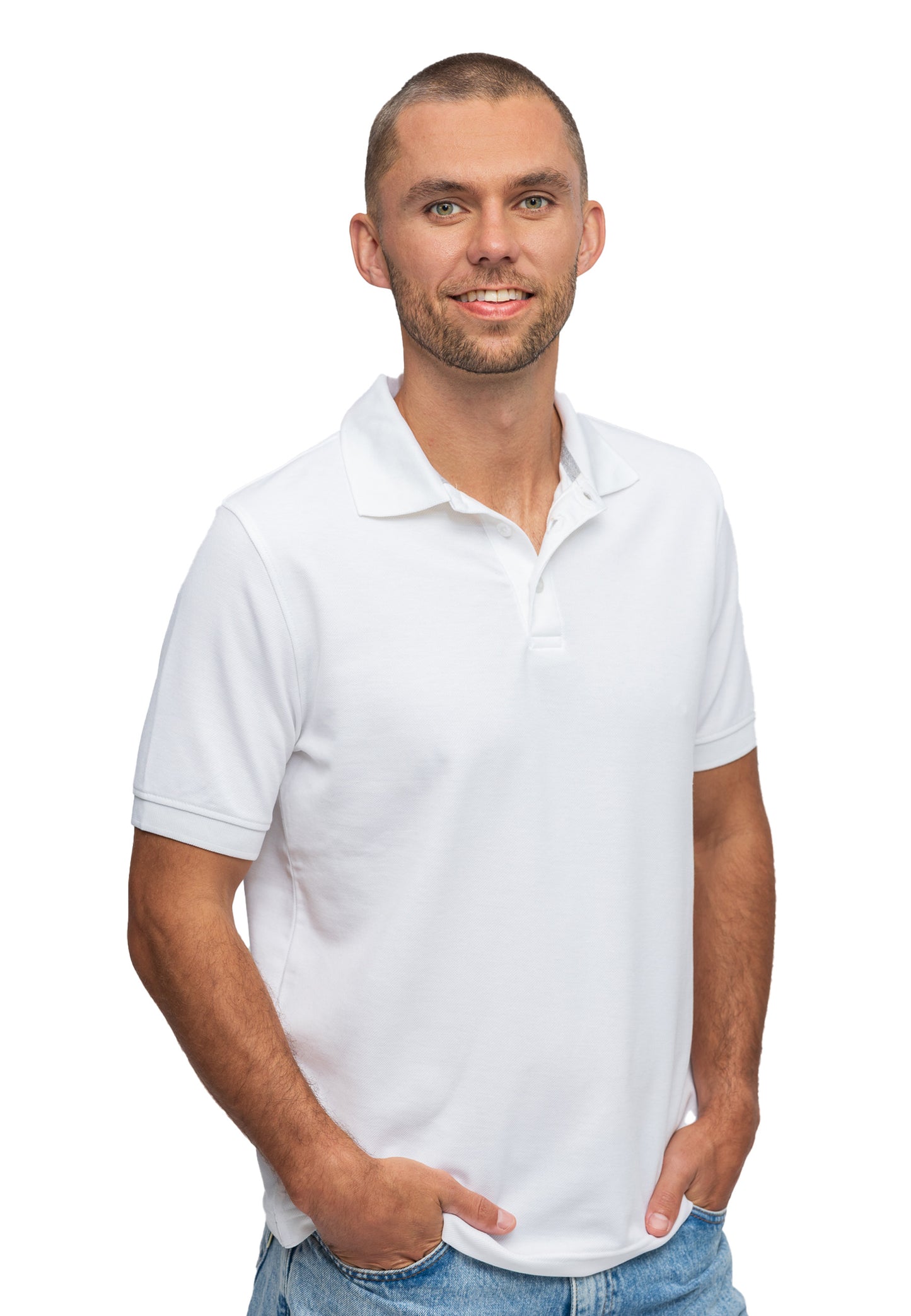 Polo uomo Switcher john colore/1 blanc