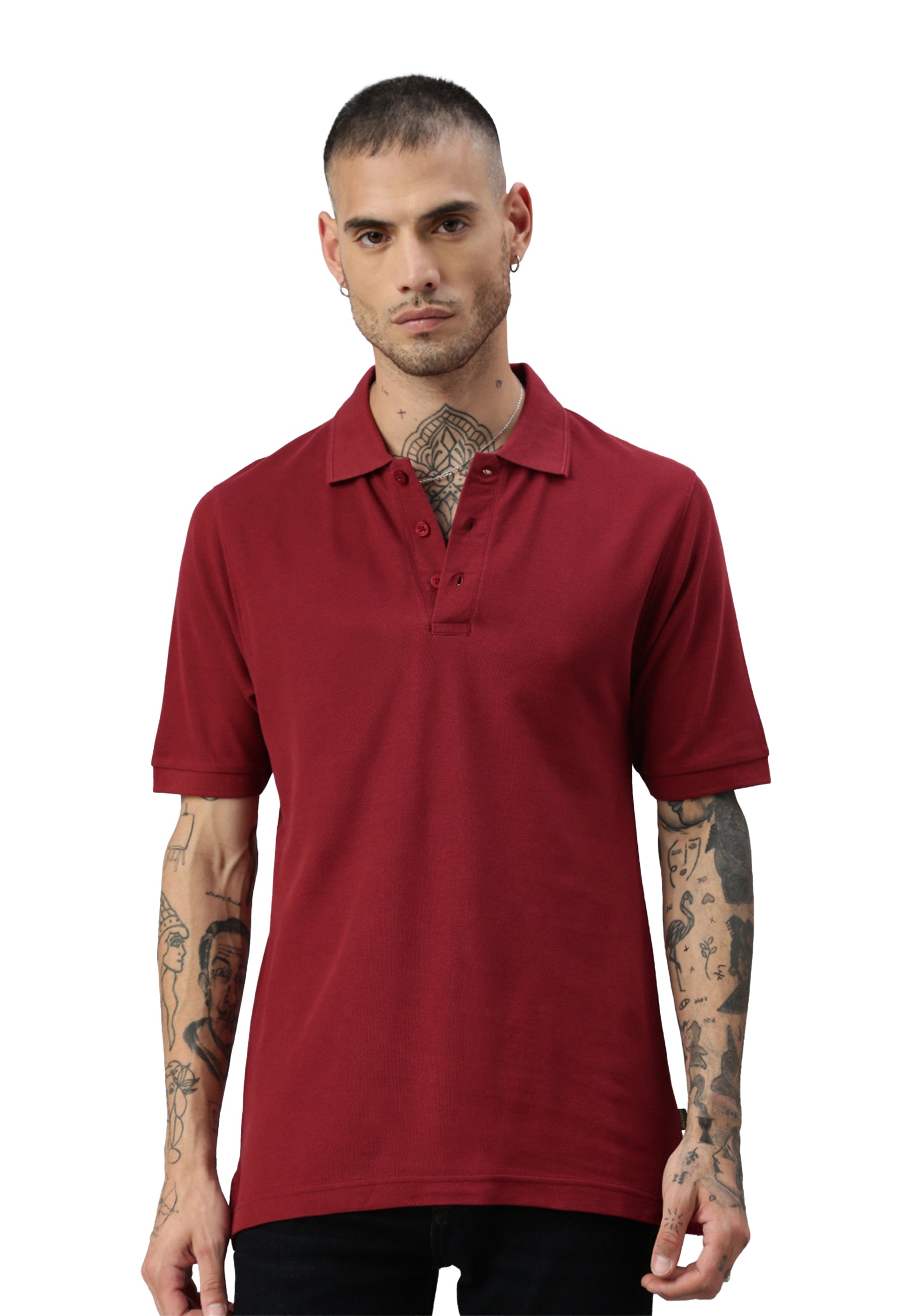 Polo da uomo Switcher colore bordeaux