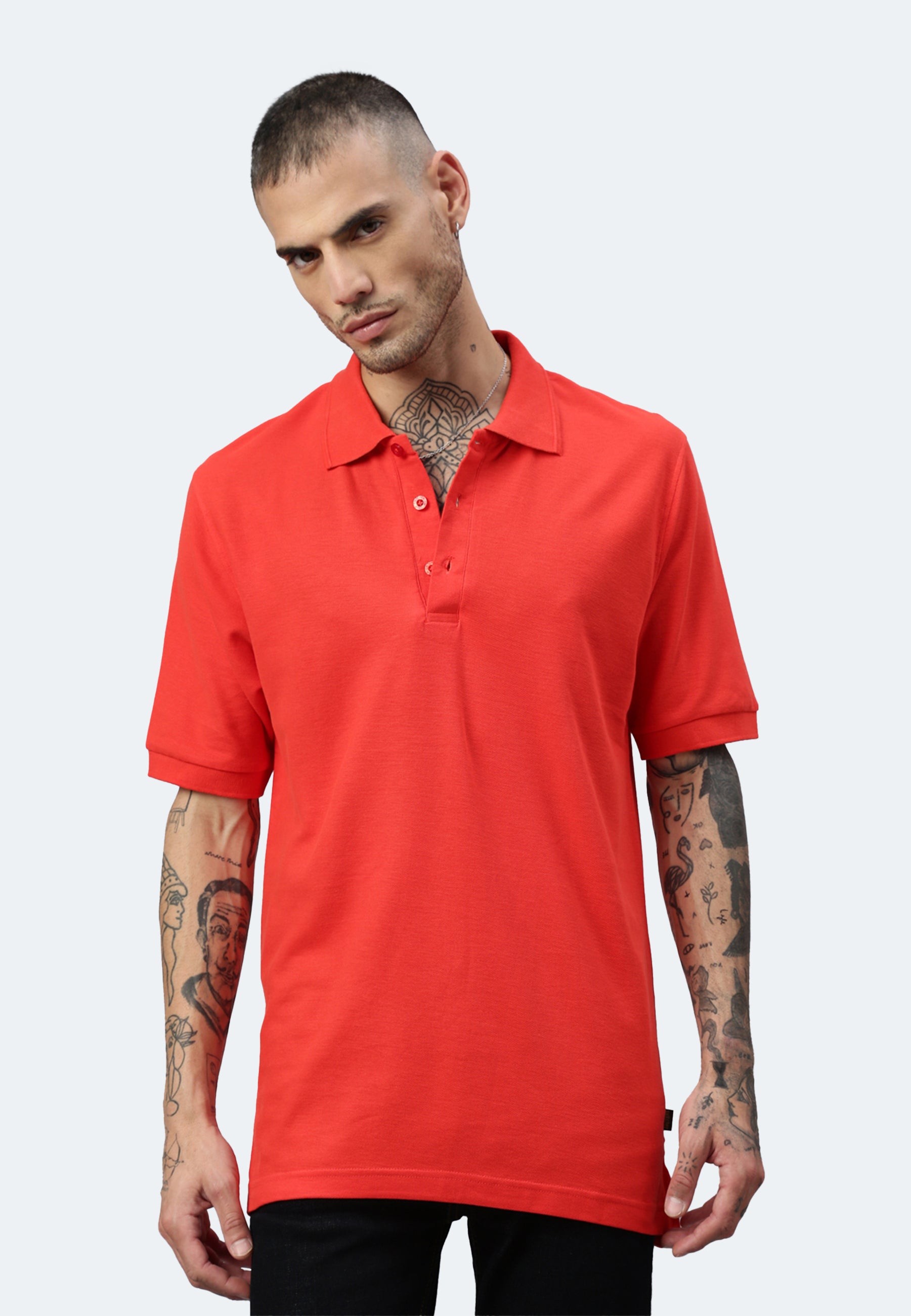 Polo da uomo Switcher color granatina