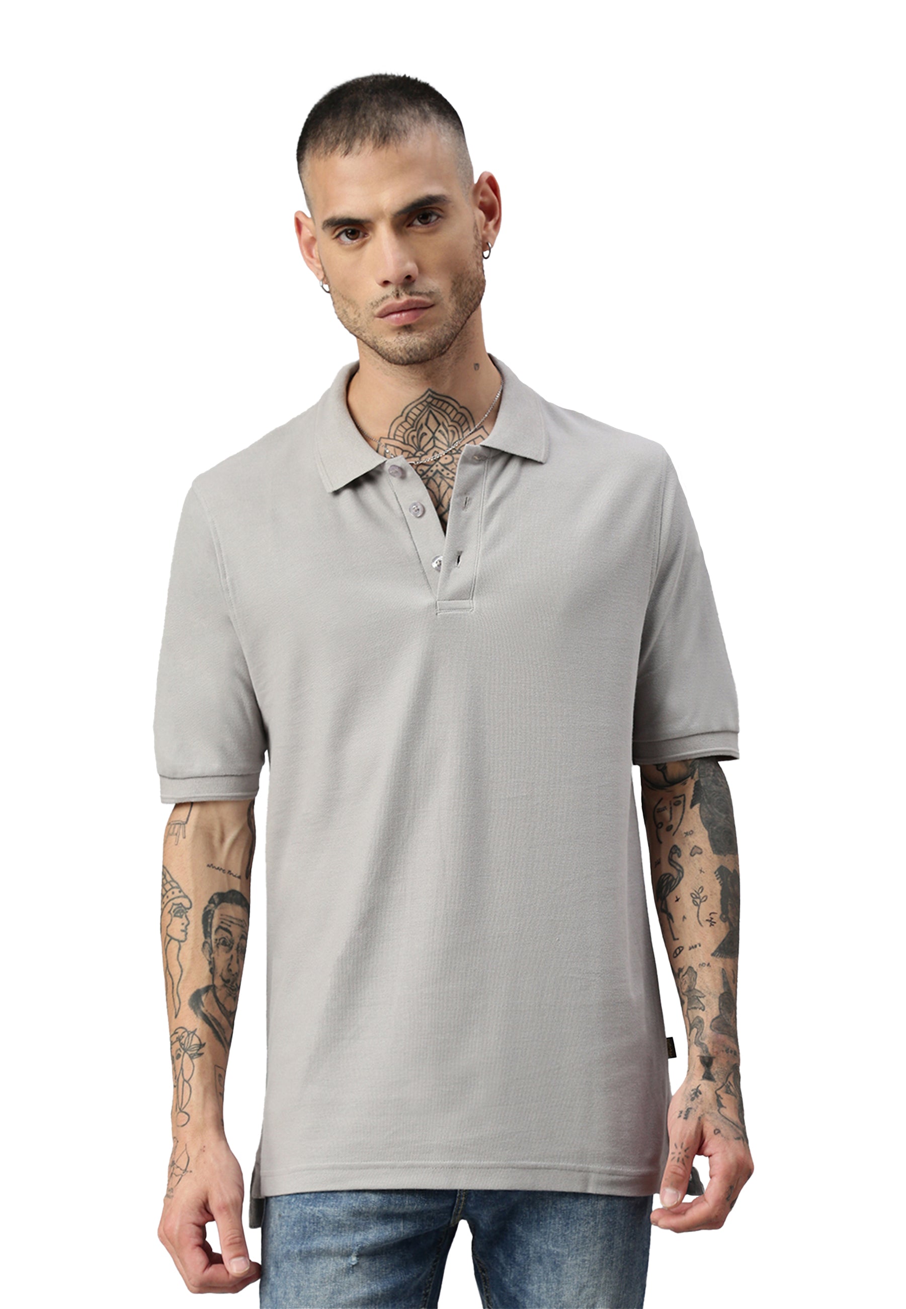 Switcher polo uomo john colore/grigio fonce