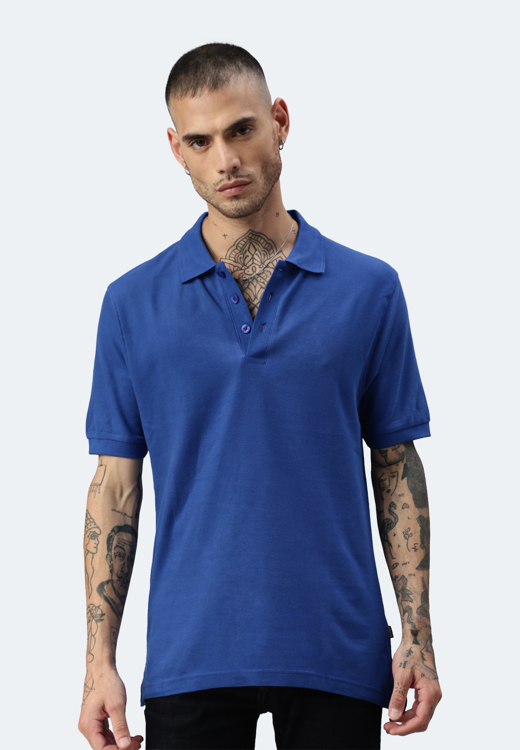 Polo da uomo Switcher color oceano