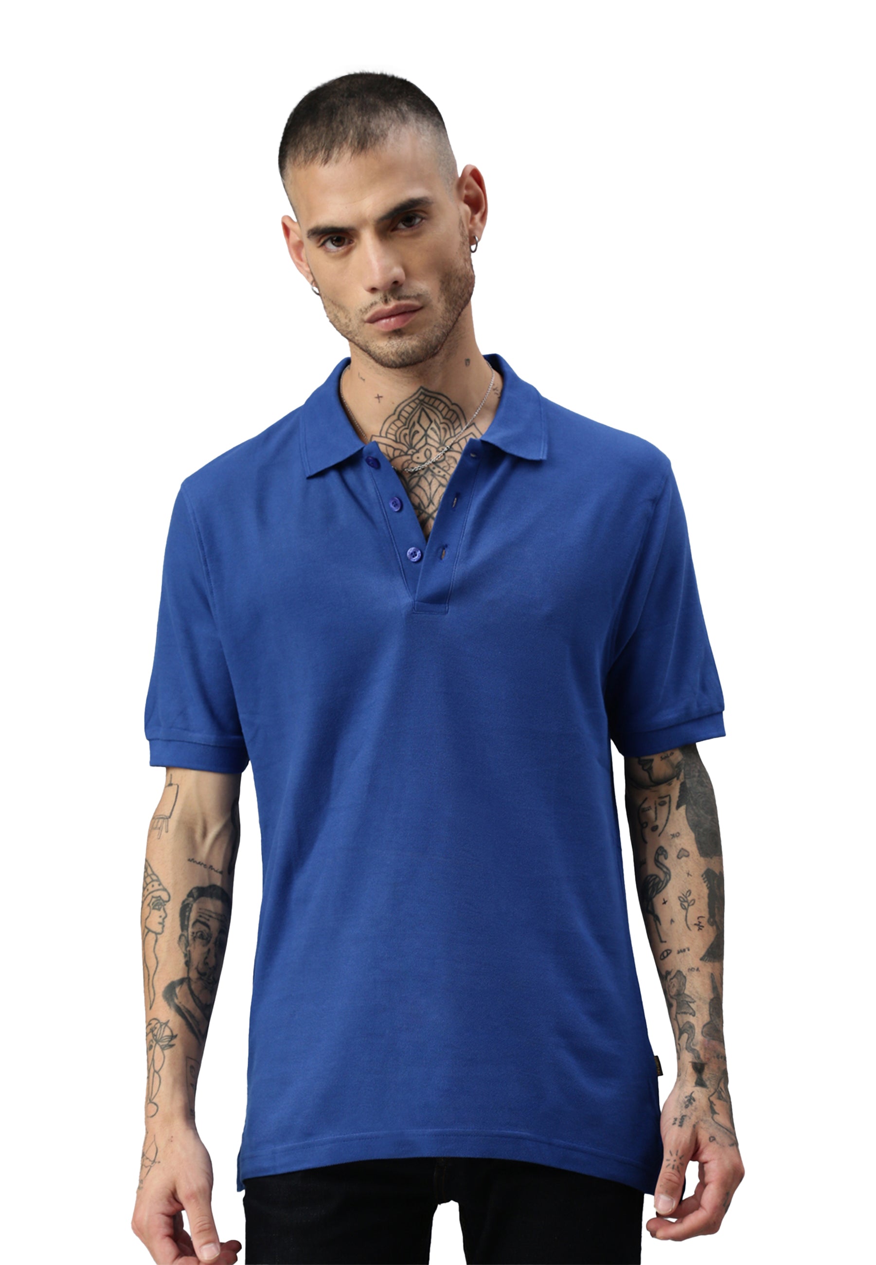 Polo da uomo Switcher color oceano