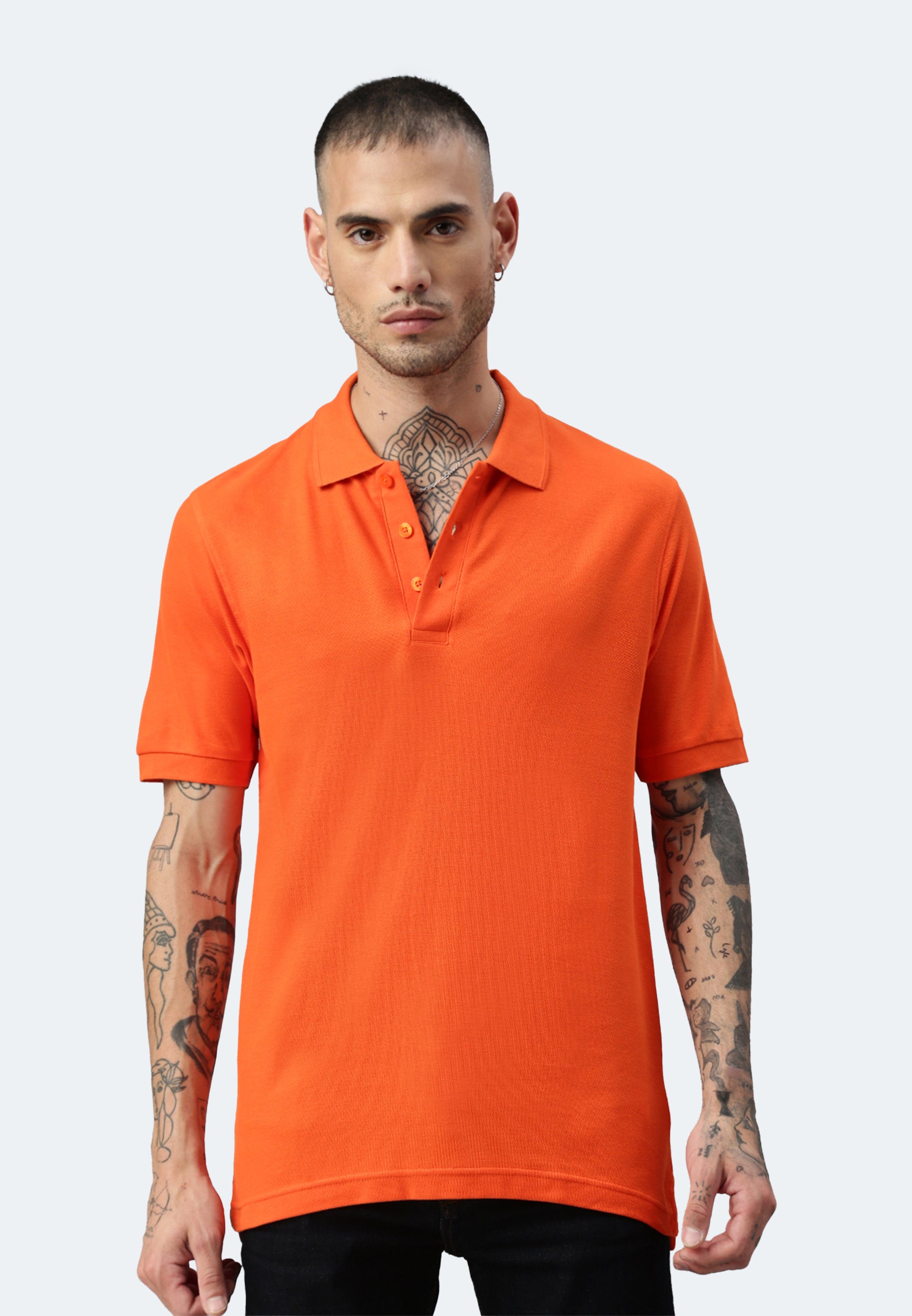 Polo da uomo Switcher color paprika