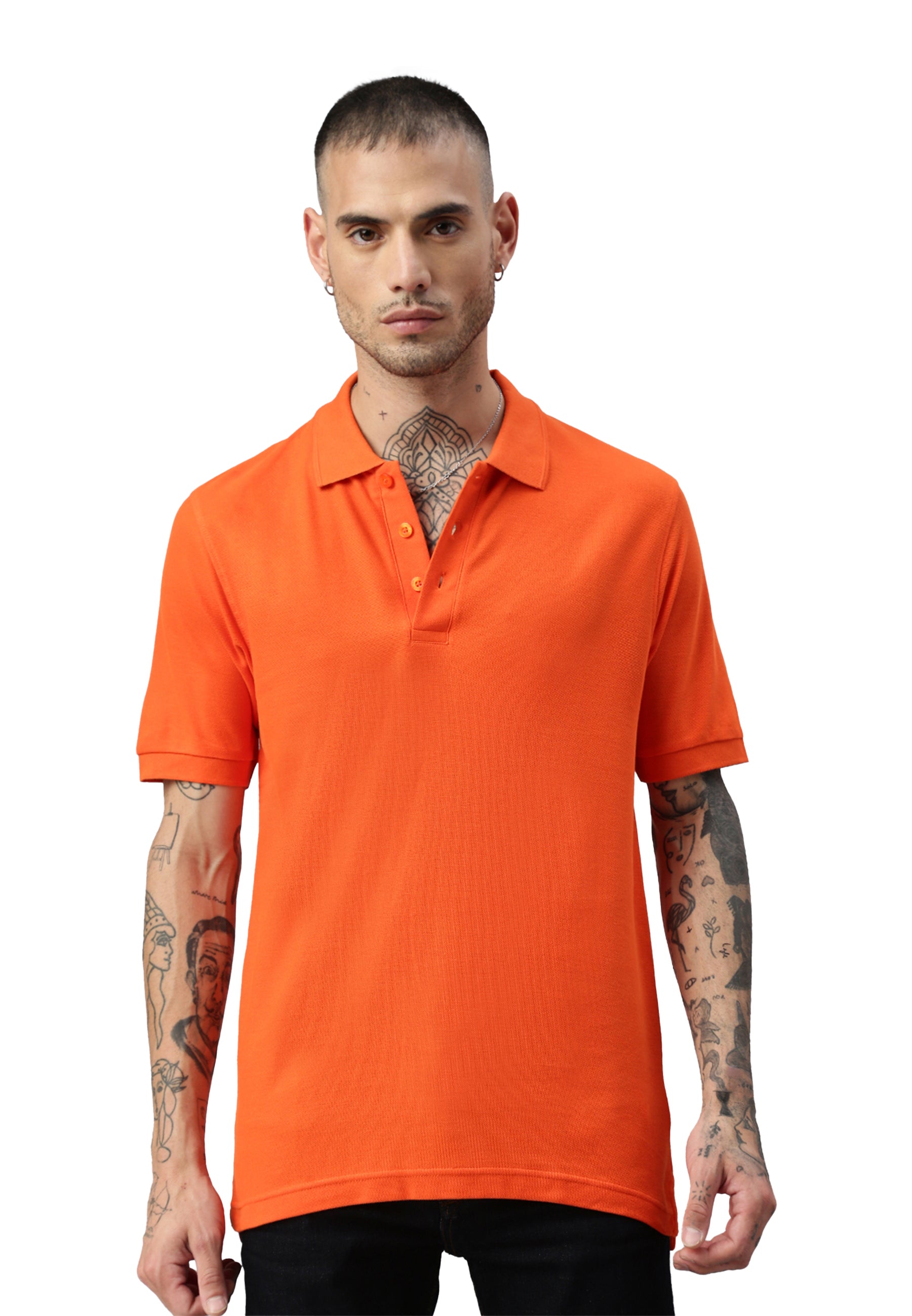 Polo da uomo Switcher color paprika