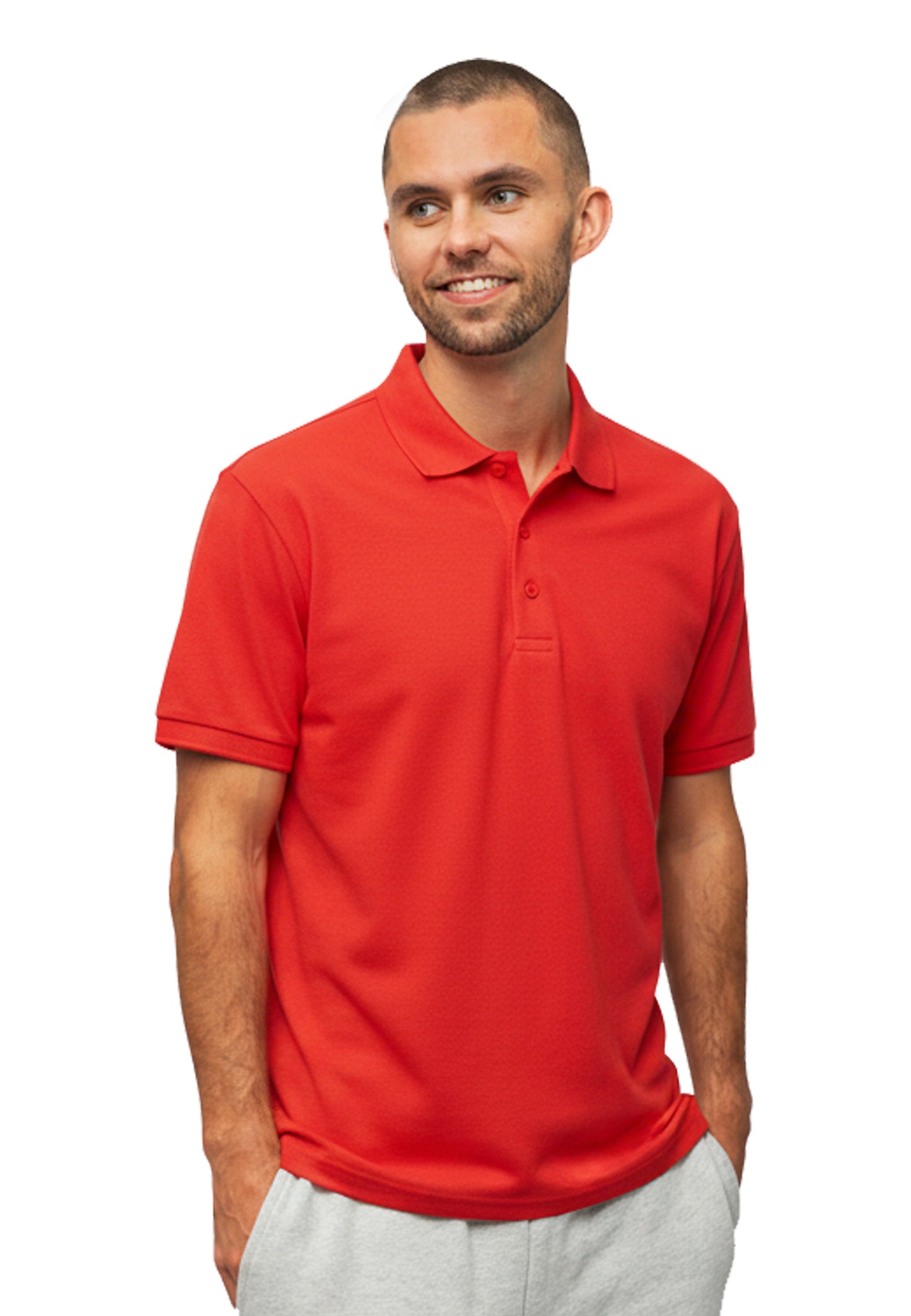 Polo uomo Switcher john colour/10 rouge