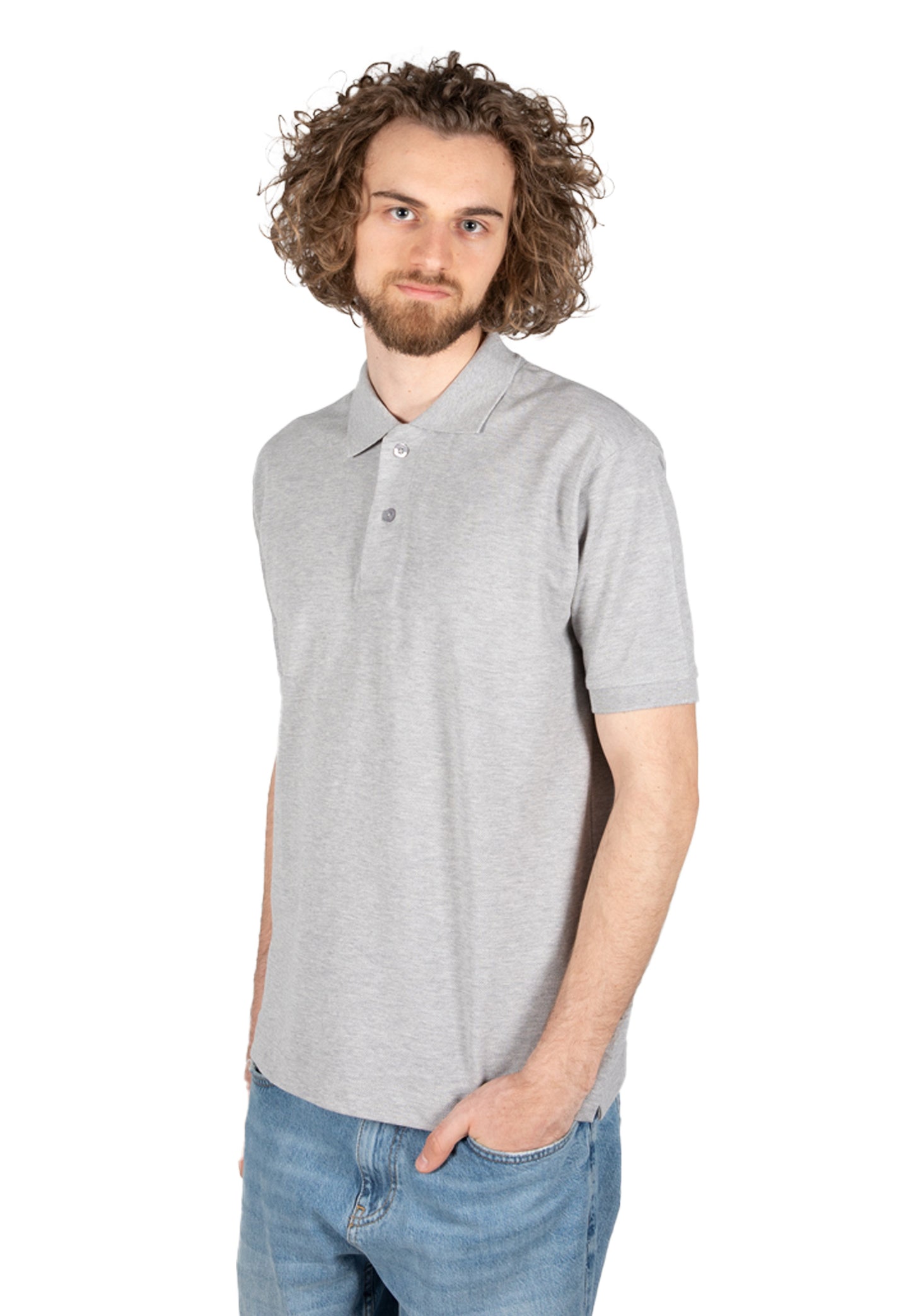 Switcher polo uomo samuel color/42 gris chine