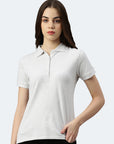 Polo in piqué organico elasticizzato Stacy