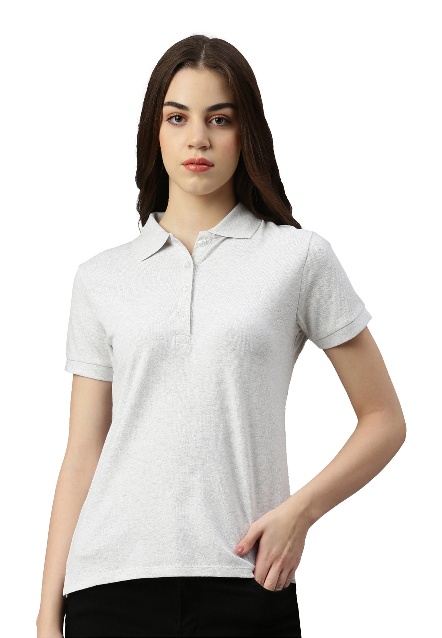 Switcher Lady polo stacy color/43 blanc chine