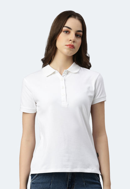 Switcher Lady polo stacy colour/1 blanc