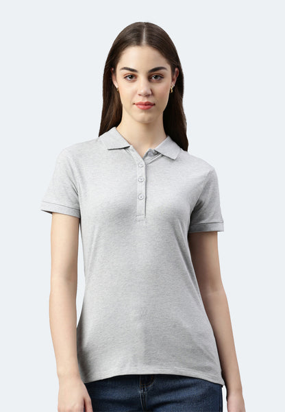 Switcher Lady polo stacy colour/42 gris chine
