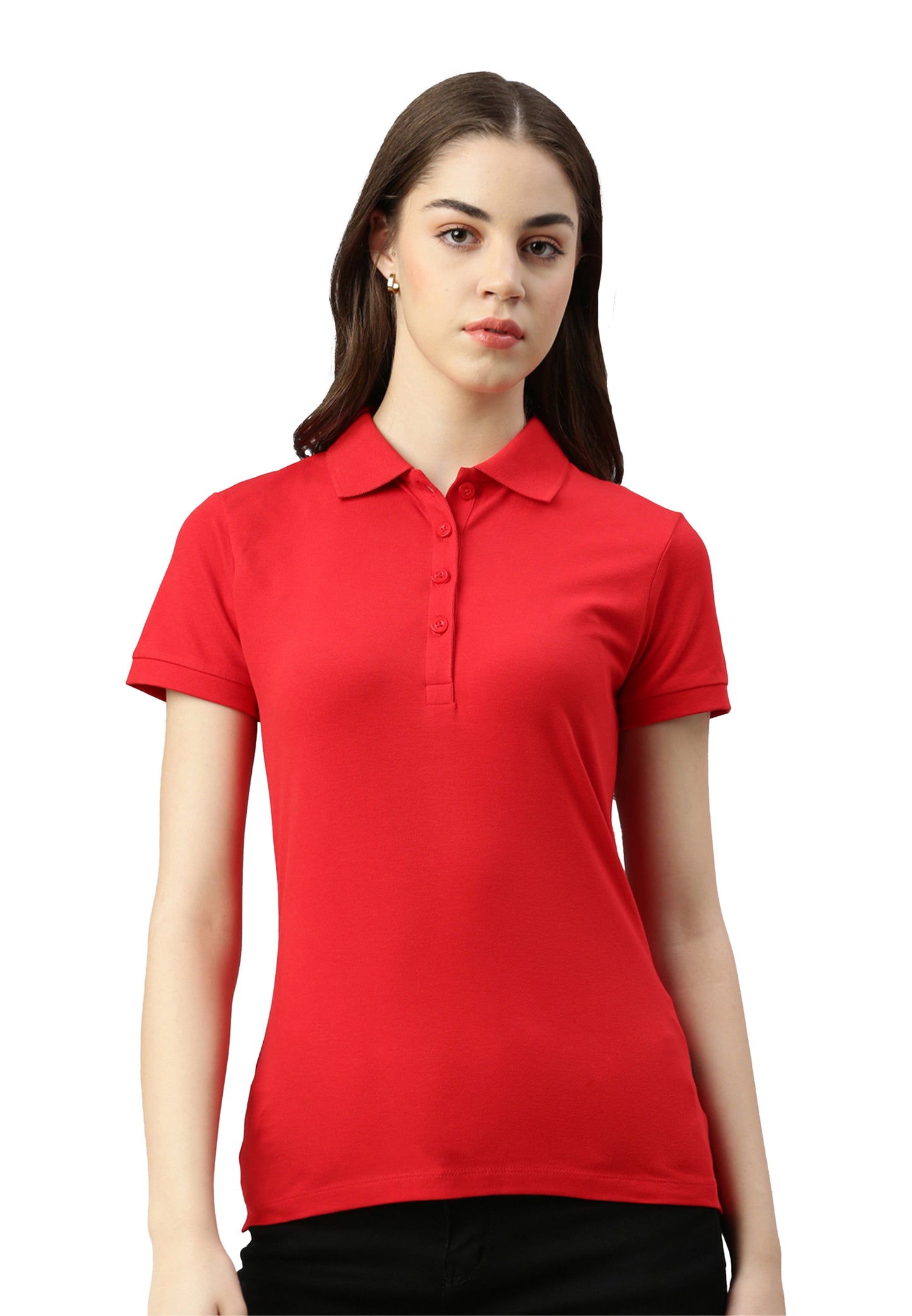 Switcher Lady polo stacy colour/10 rouge