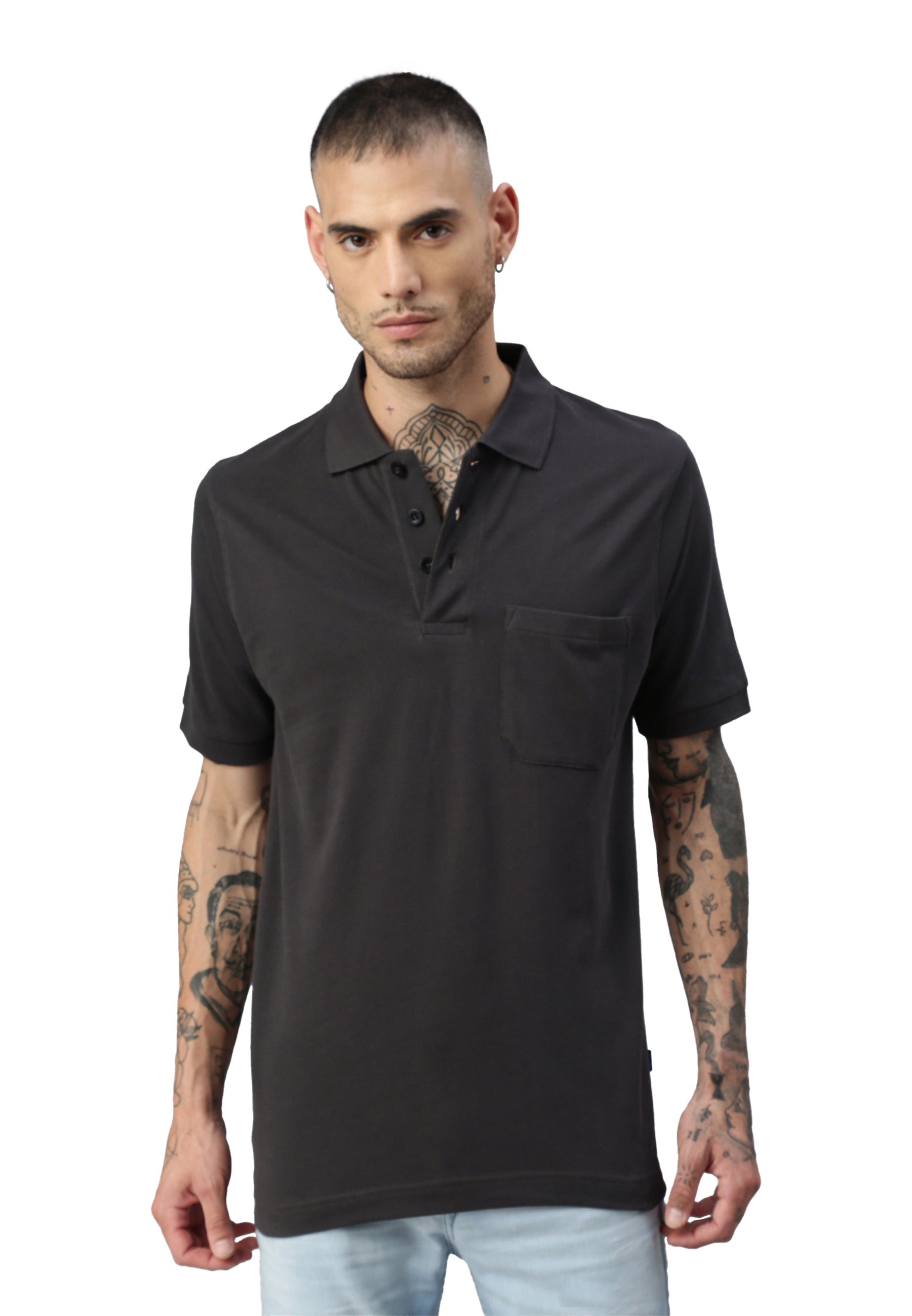Switcher pocket polo colore balena/arsenico
