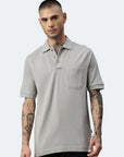 Switcher pocket polo colore balena/grigio fonce