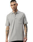 Switcher pocket polo colore balena/grigio fonce