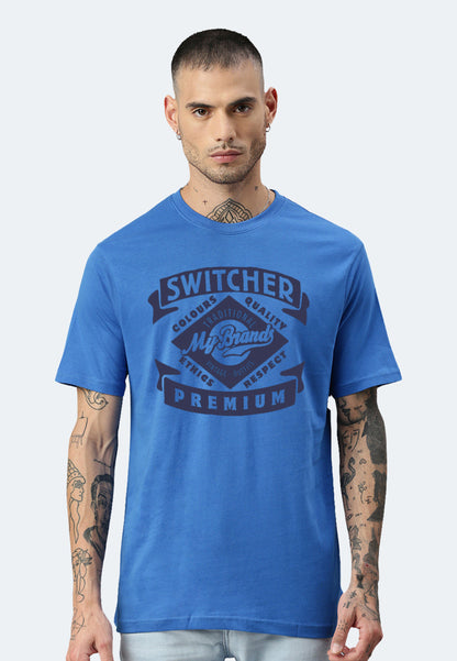 Camicia da commutatore Gilles colore/286 windows blu