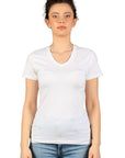 2 pezzi T-shirt elasticizzata con scollo a V Giorgia