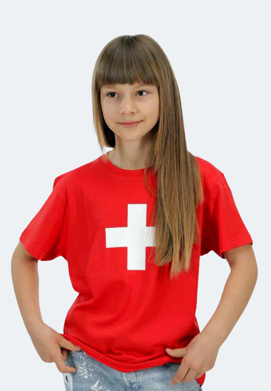 MAGLIETTA HELVETICA BAMBINI