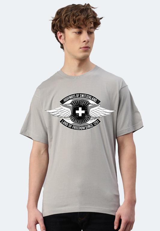 Camicia di commutazione Autostrade svizzere a colori/402 gris fonce