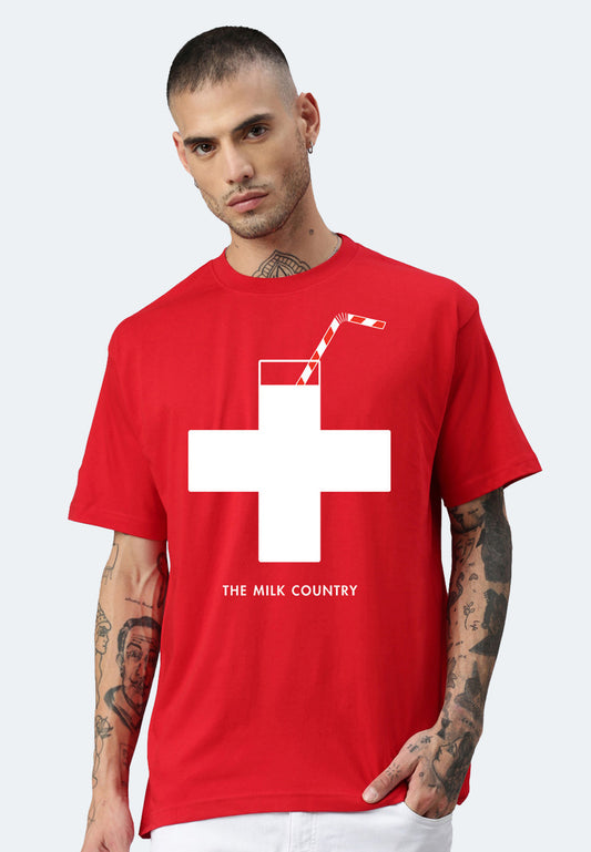 Camicia Switcher Milk Country color/10 rouge