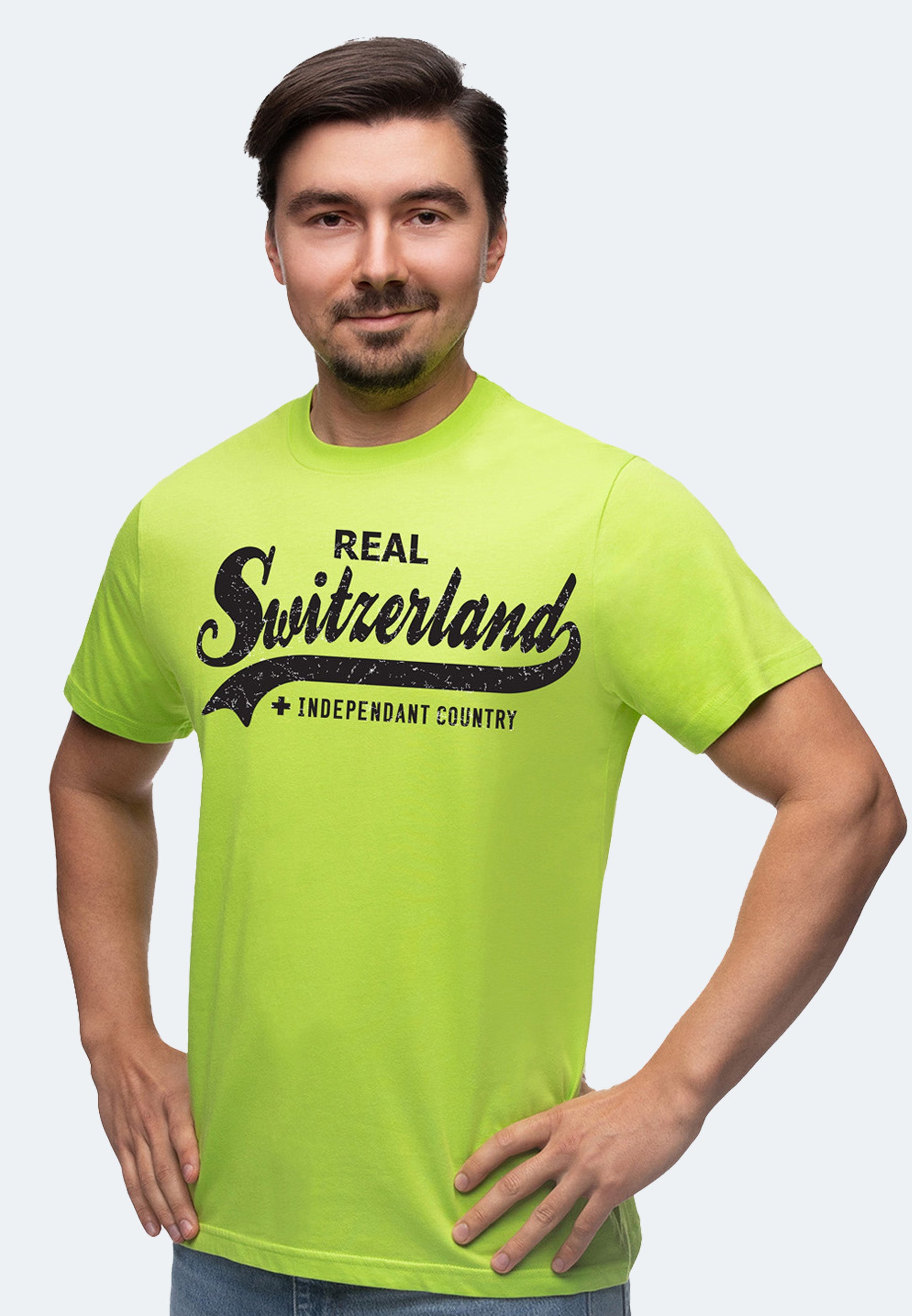 Camicia Switcher Real Svizzera colore/364 lime