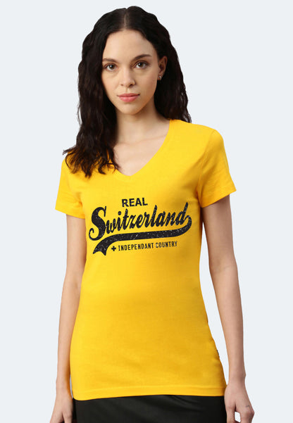 Camicia Switcher donna Real Svizzera colore/53 jaune