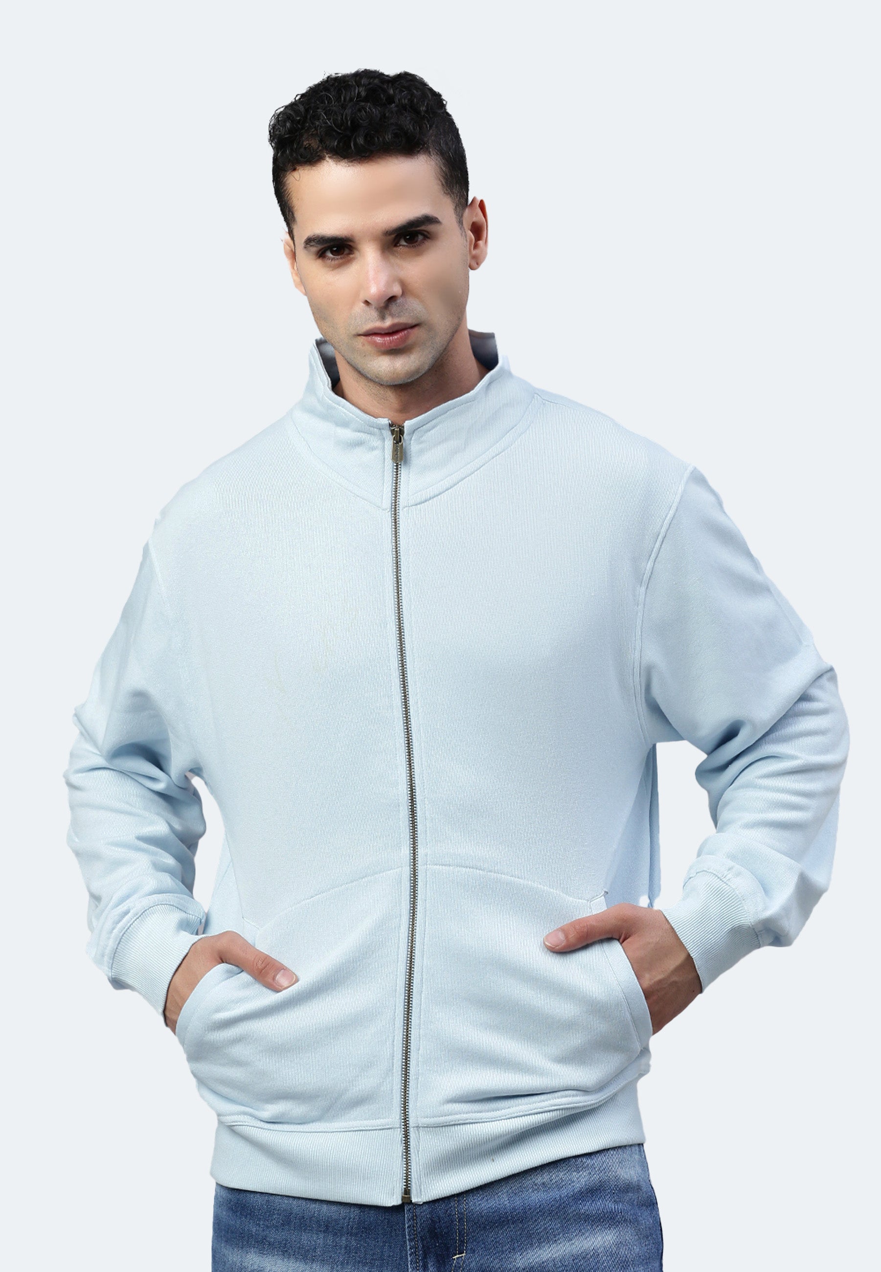 Switcher zip-hoodie uomo colore miami/blu angel