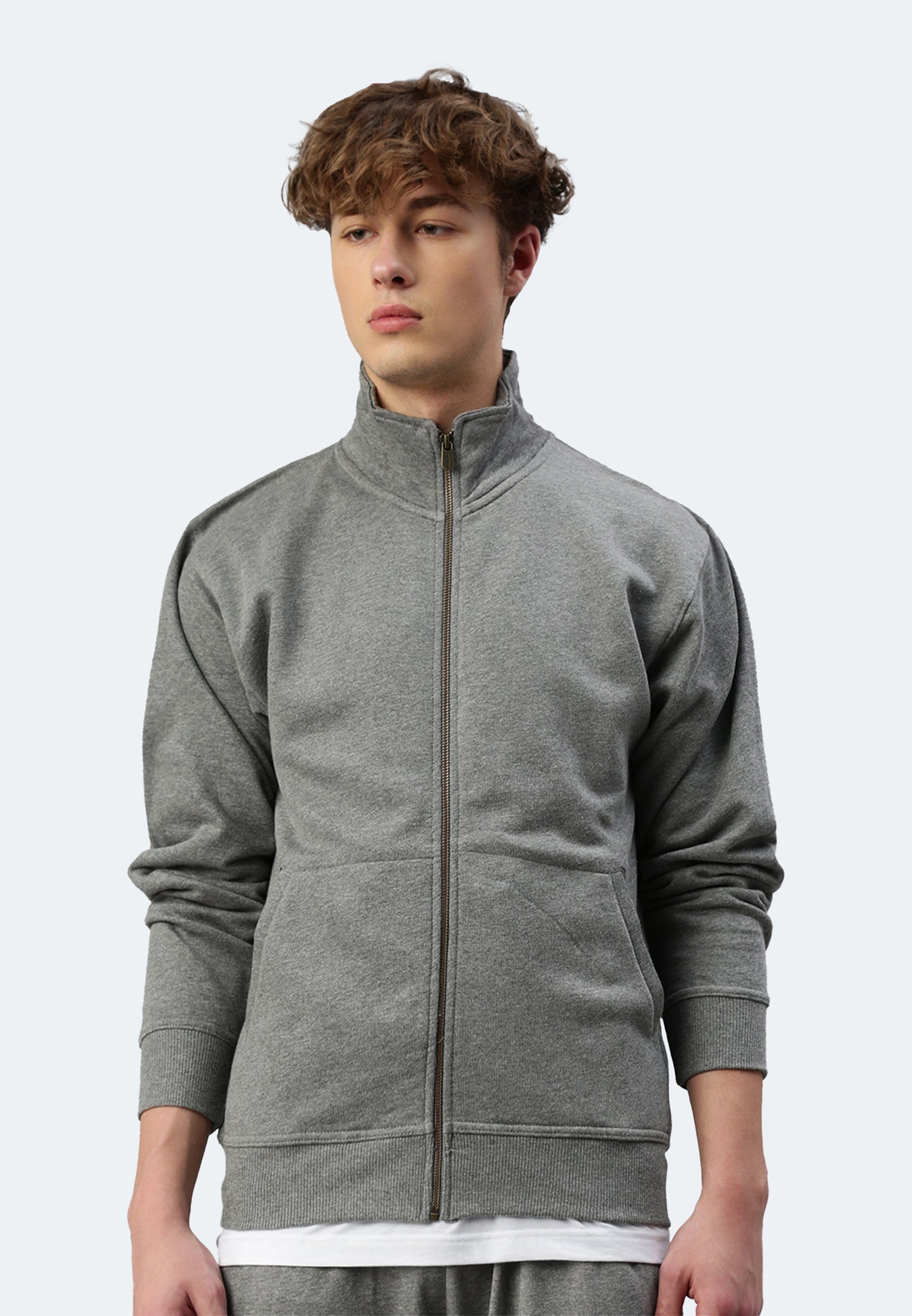 Switcher zip-hoodie uomo miami color/672 ebano chine