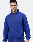 Switcher, felpa con cappuccio e zip da uomo colore miami/oceano