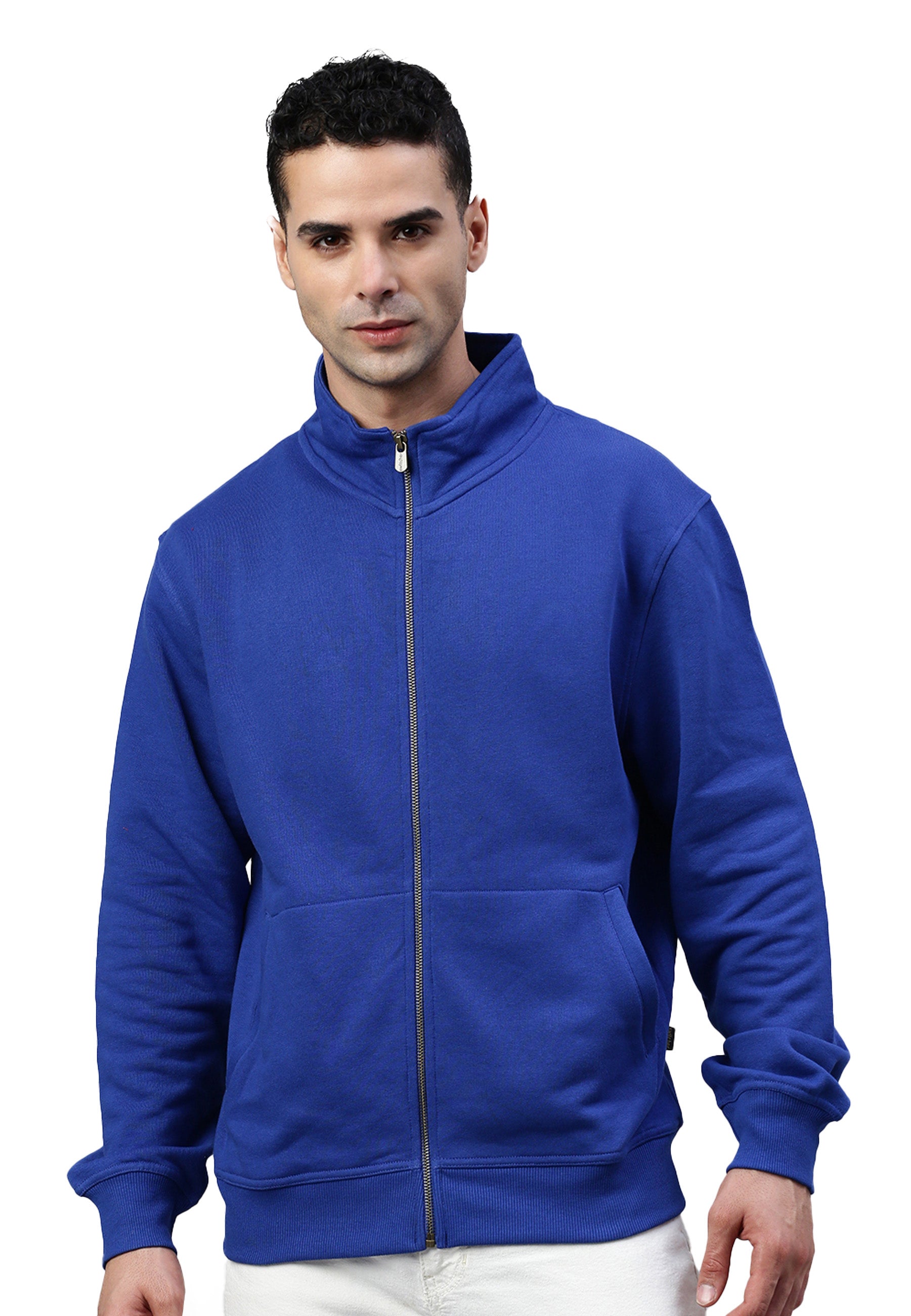 Switcher, felpa con cappuccio e zip da uomo colore miami/oceano