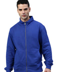 Switcher, felpa con cappuccio e zip da uomo colore miami/oceano