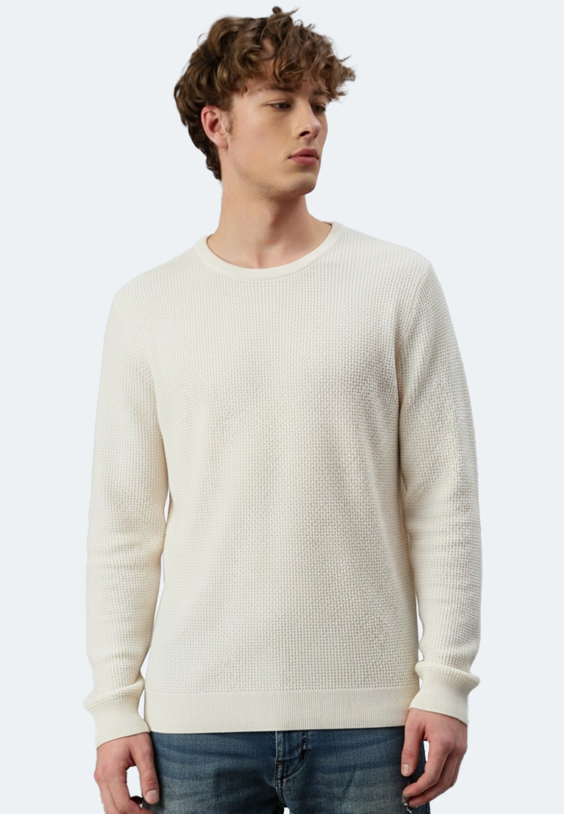 Felpa Switcher uomo manuel color/601 blanc casse