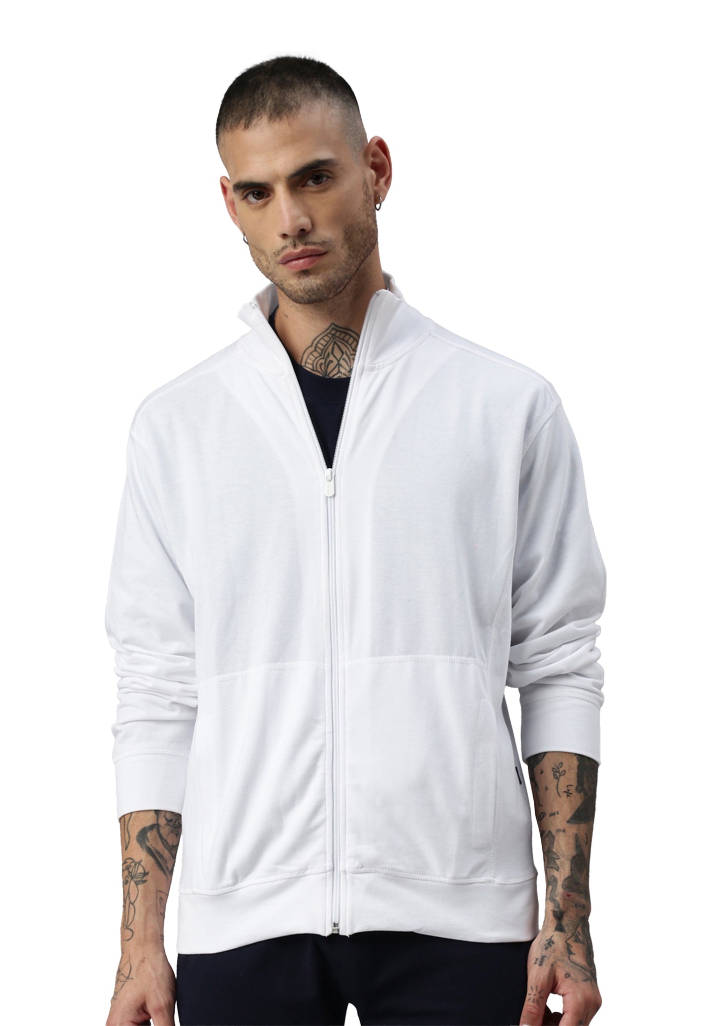 Switcher giacca con zip uomo dallas color/1 blanc