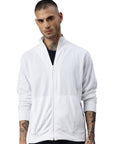 Switcher giacca con zip uomo dallas colore/blanc