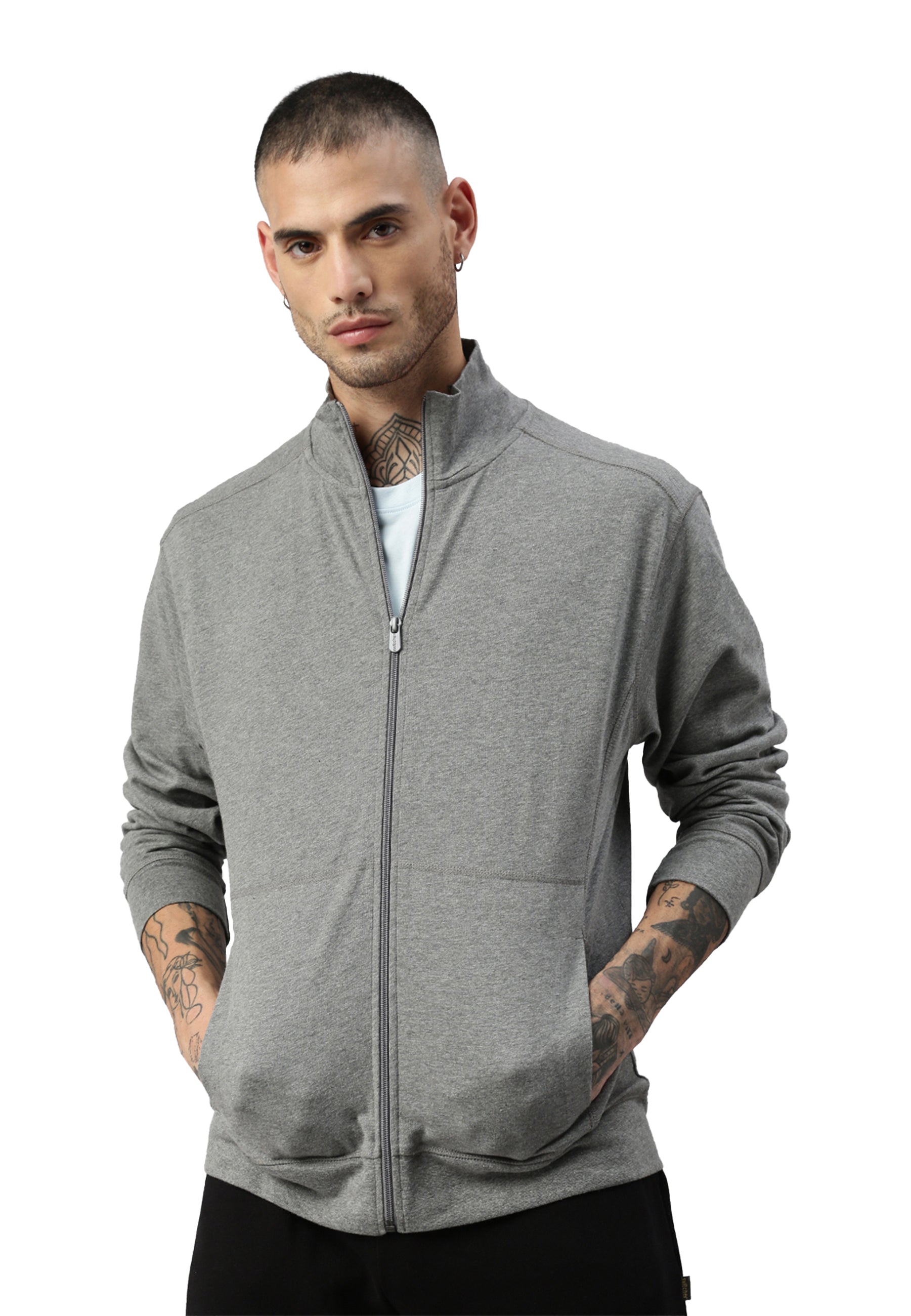 Switcher giacca con zip uomo dallas colore/ebano chine