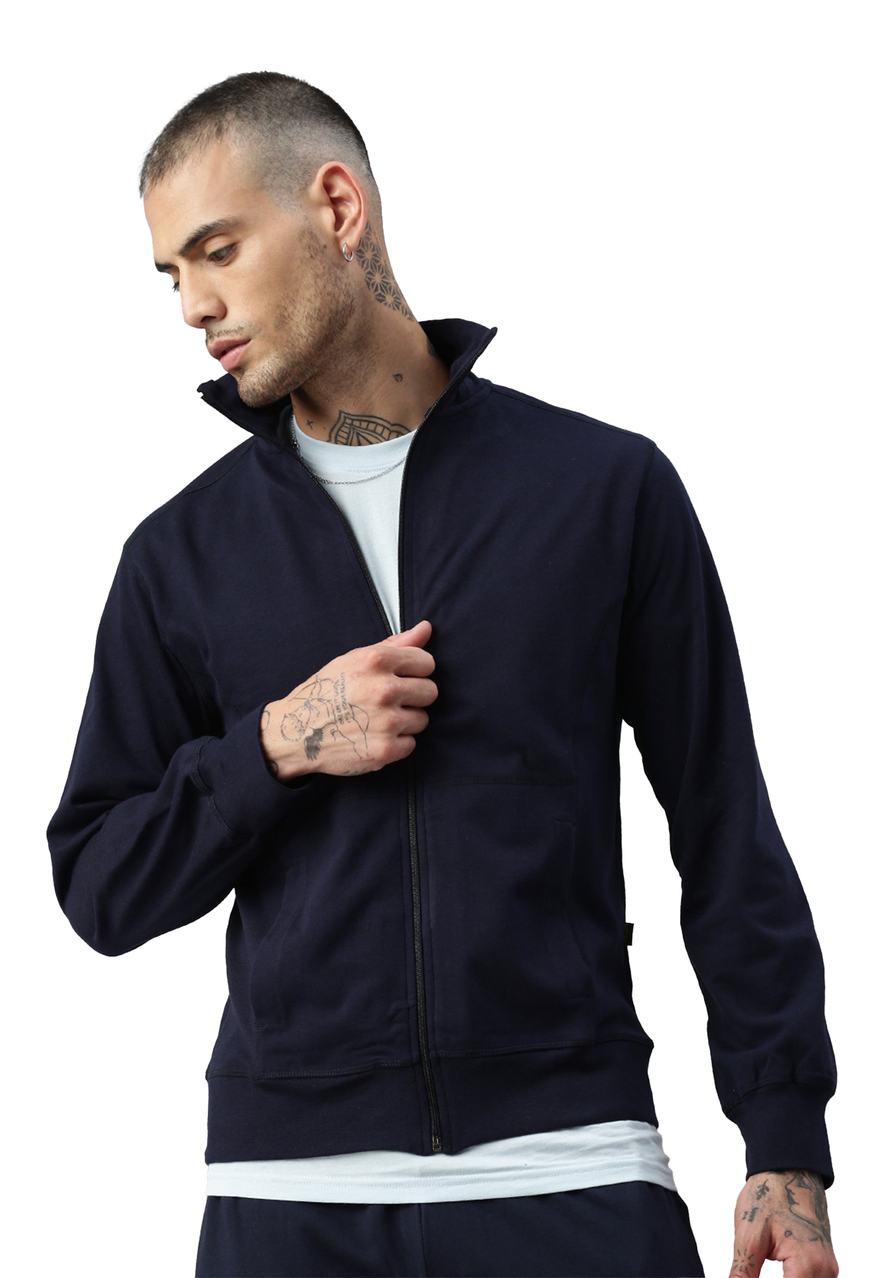 Switcher giacca con zip uomo dallas colore/navy