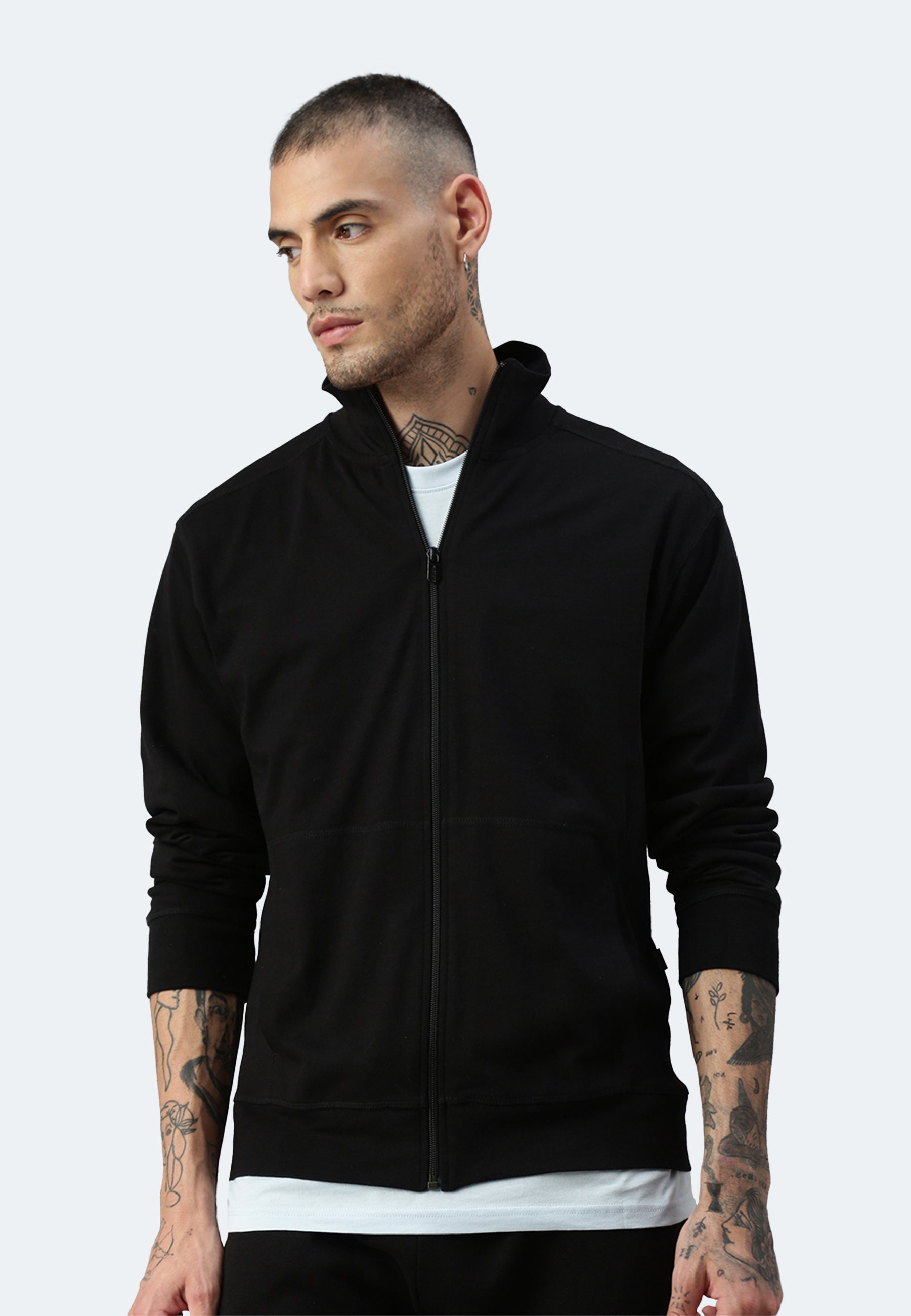 Switcher giacca con zip uomo dallas colore/noir