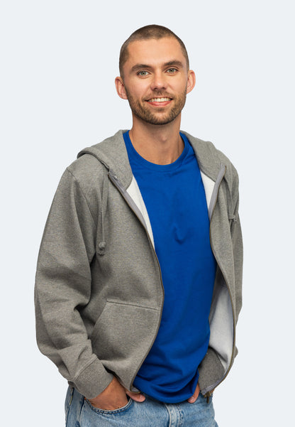 Switcher zip-hoodie uomo miami color/672 ebano chine