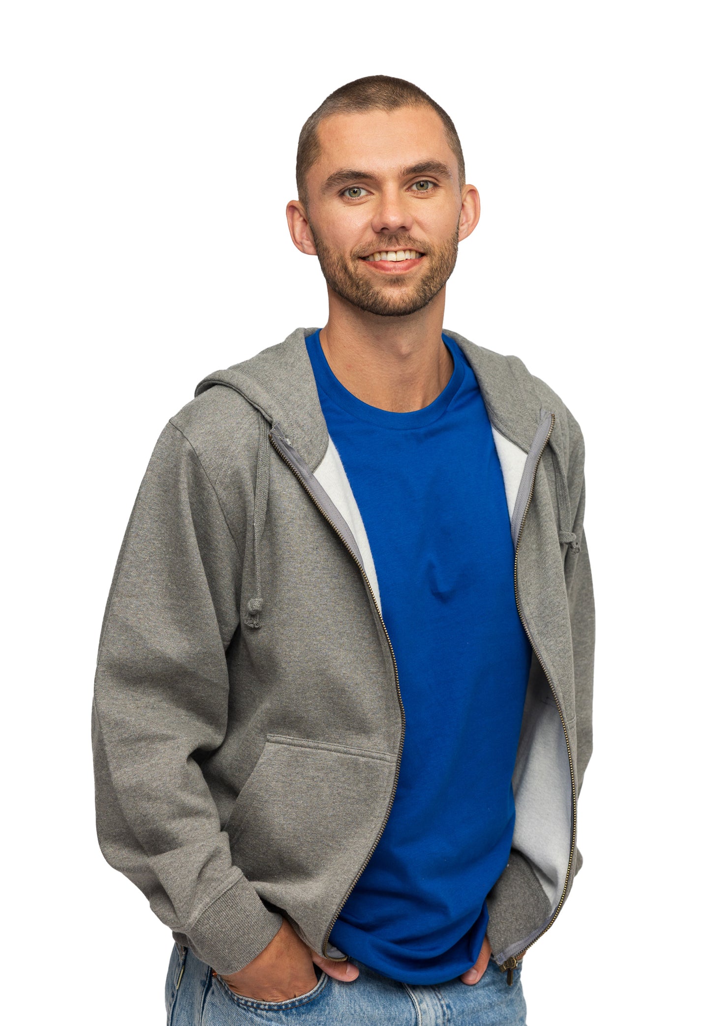 Switcher zip-hoodie uomo miami color/672 ebano chine