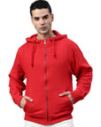 Switcher zip-hoodie uomo miami color/rouge