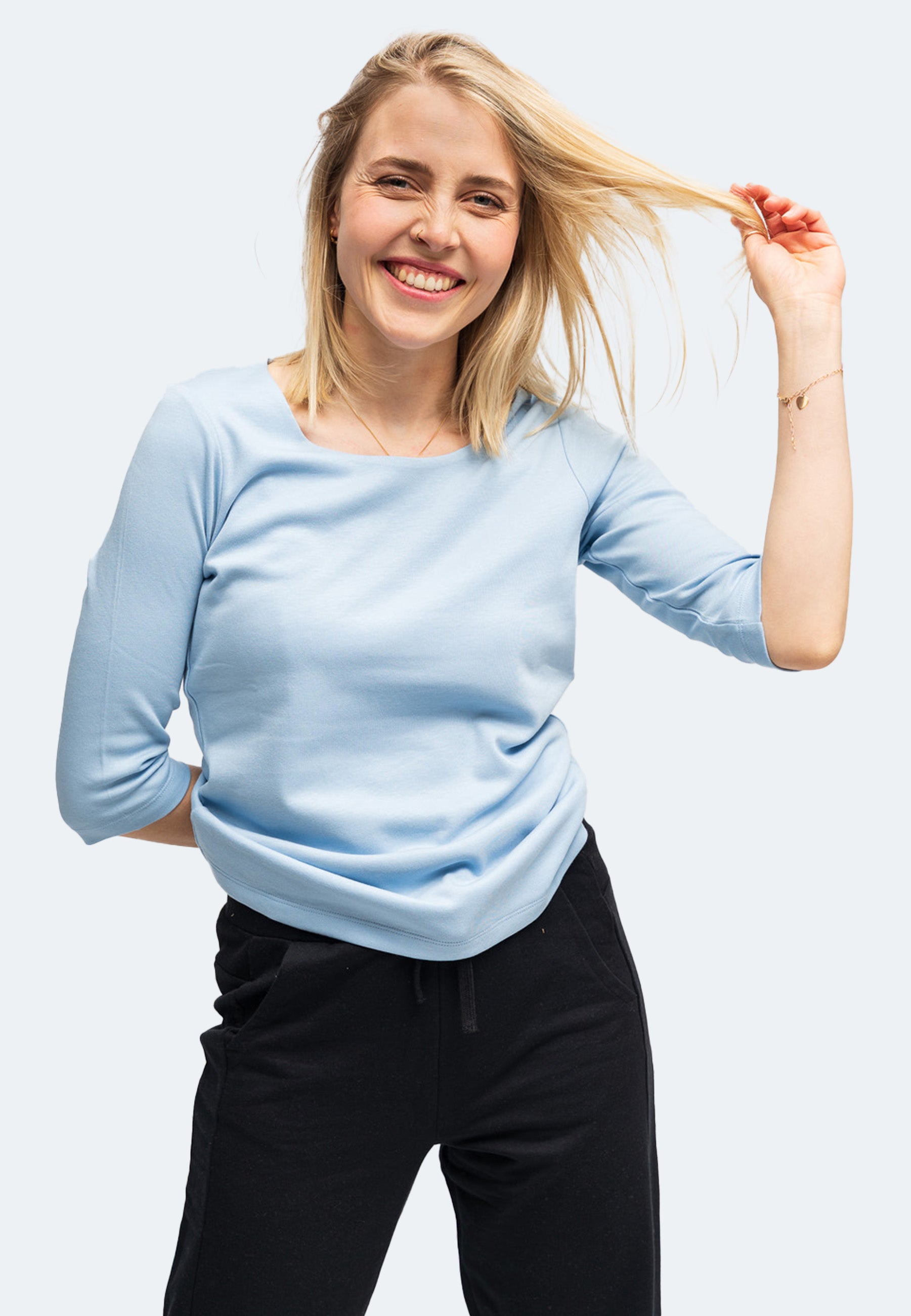 Camicia a maniche lunghe