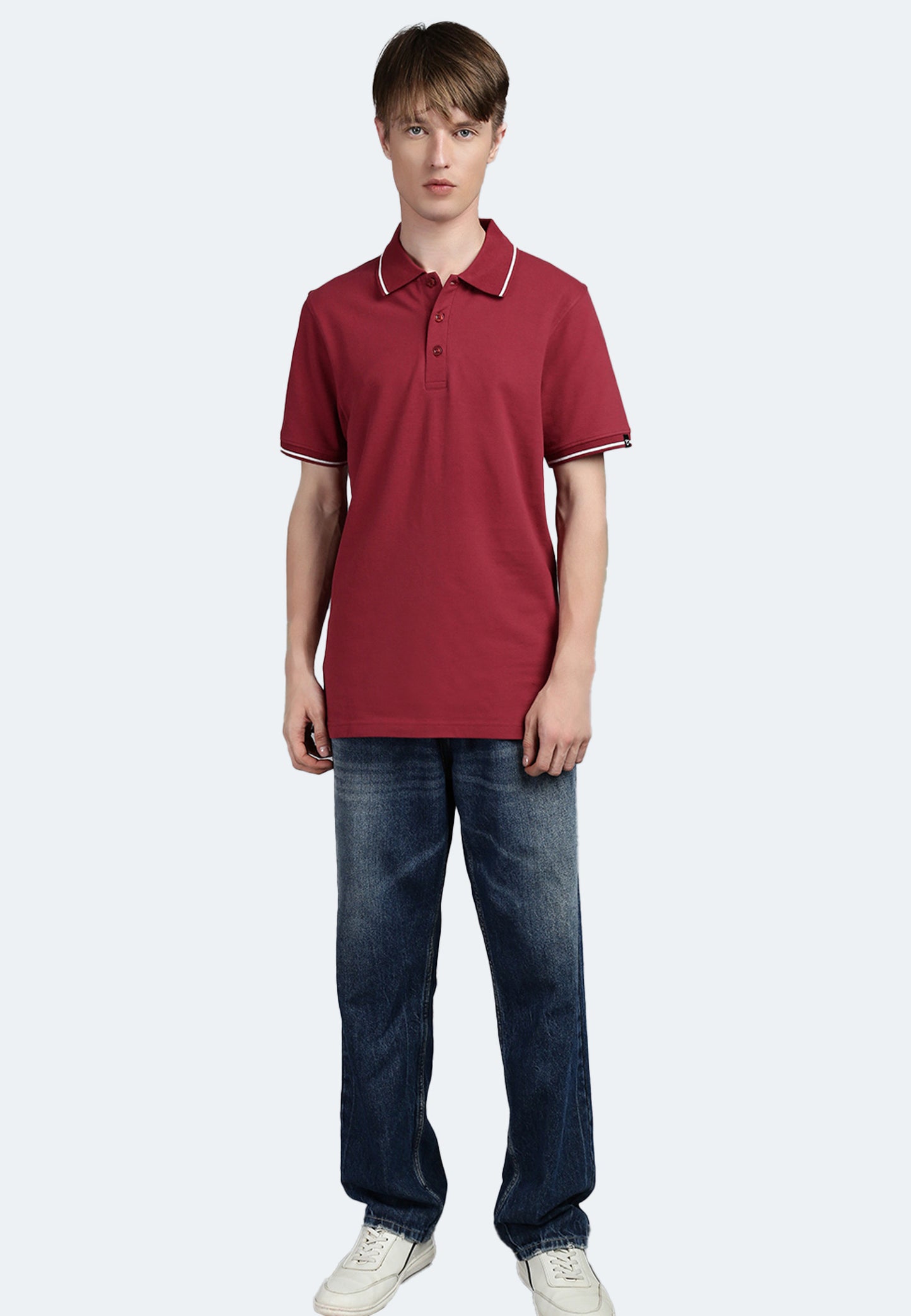 Polo Switcher da uomo ben color/158 bordeaux