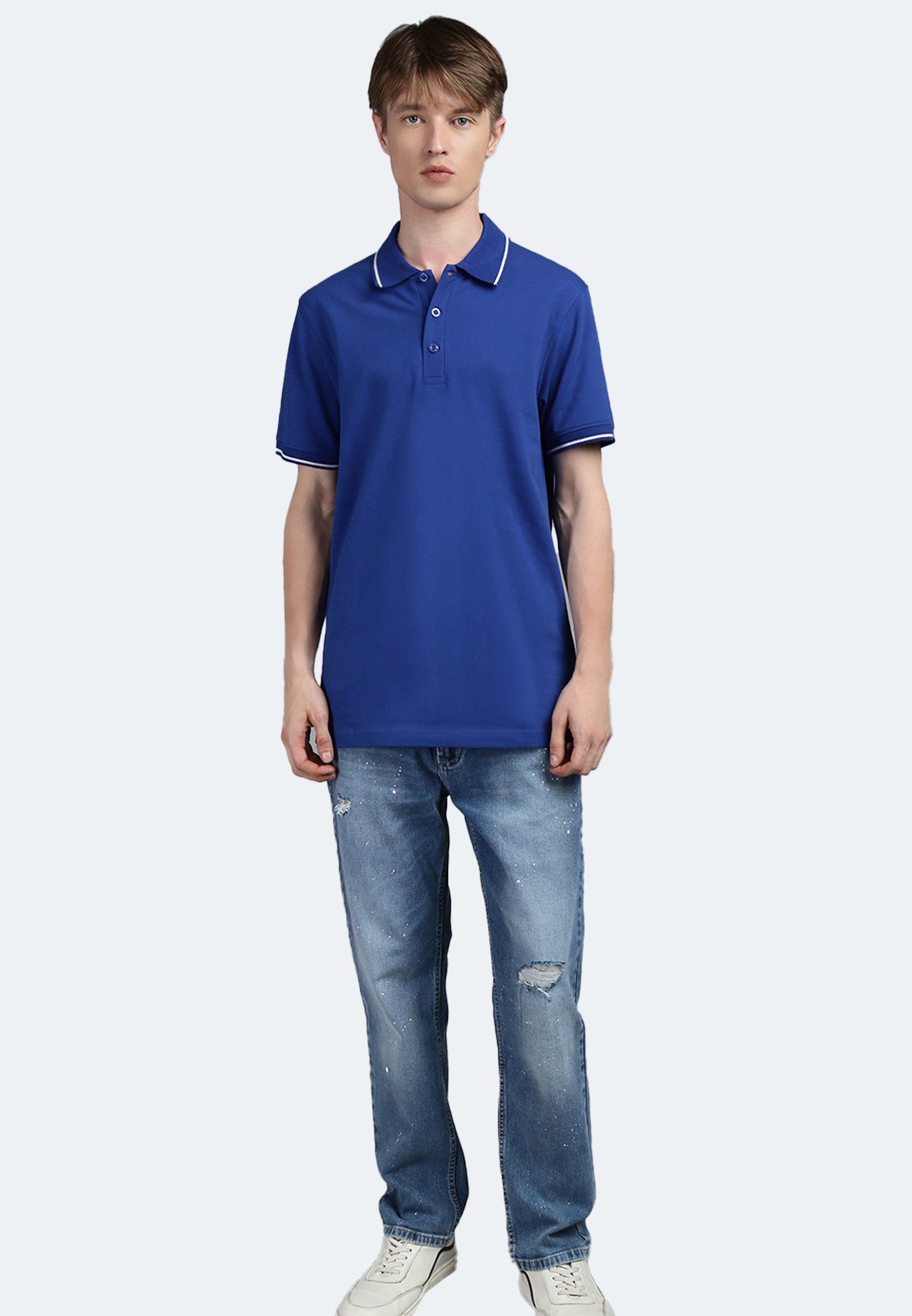 Polo Switcher da uomo colore ben/259 oceano