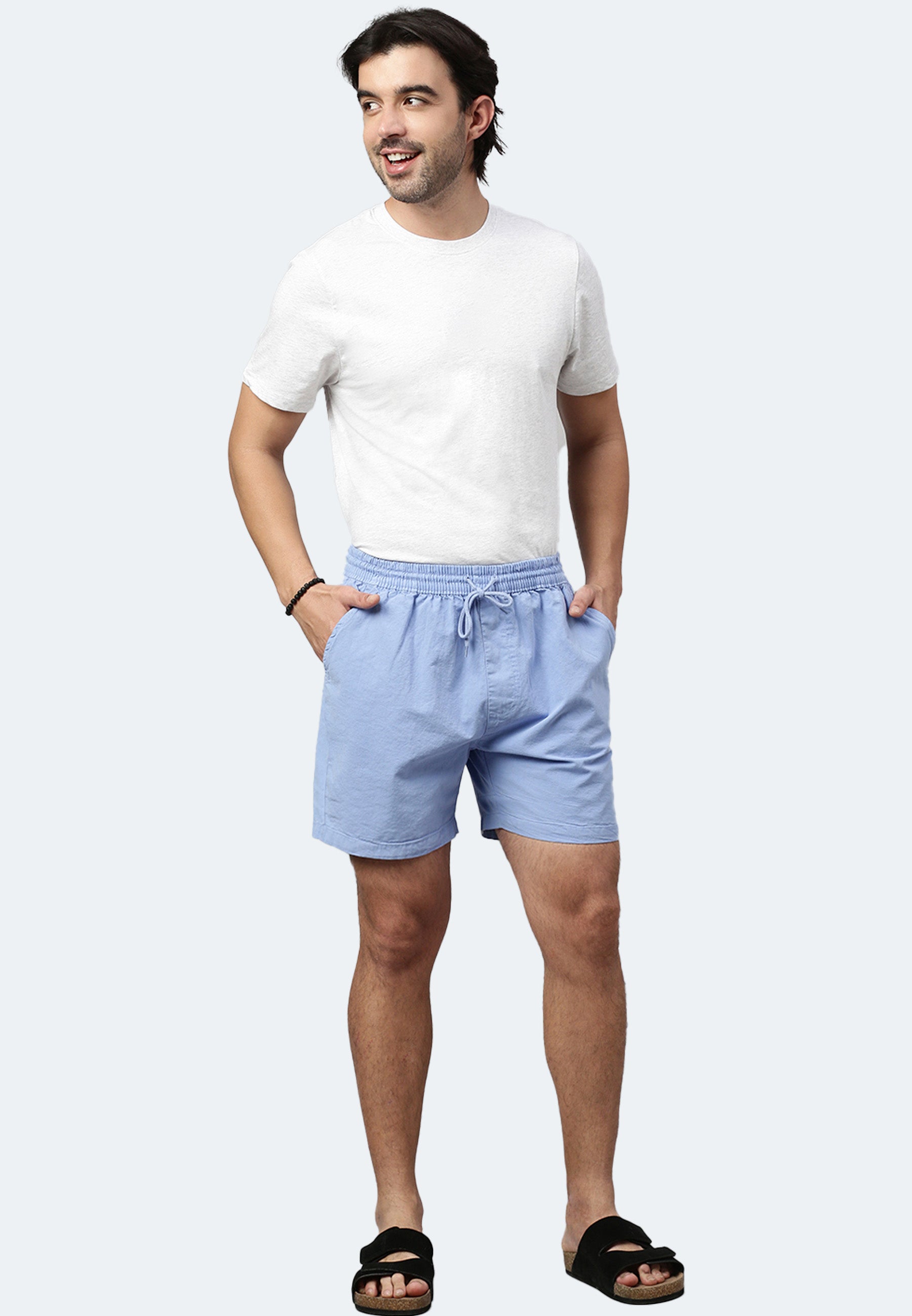 Pantaloncini Switcher da uomo colore savana/288 blue bay