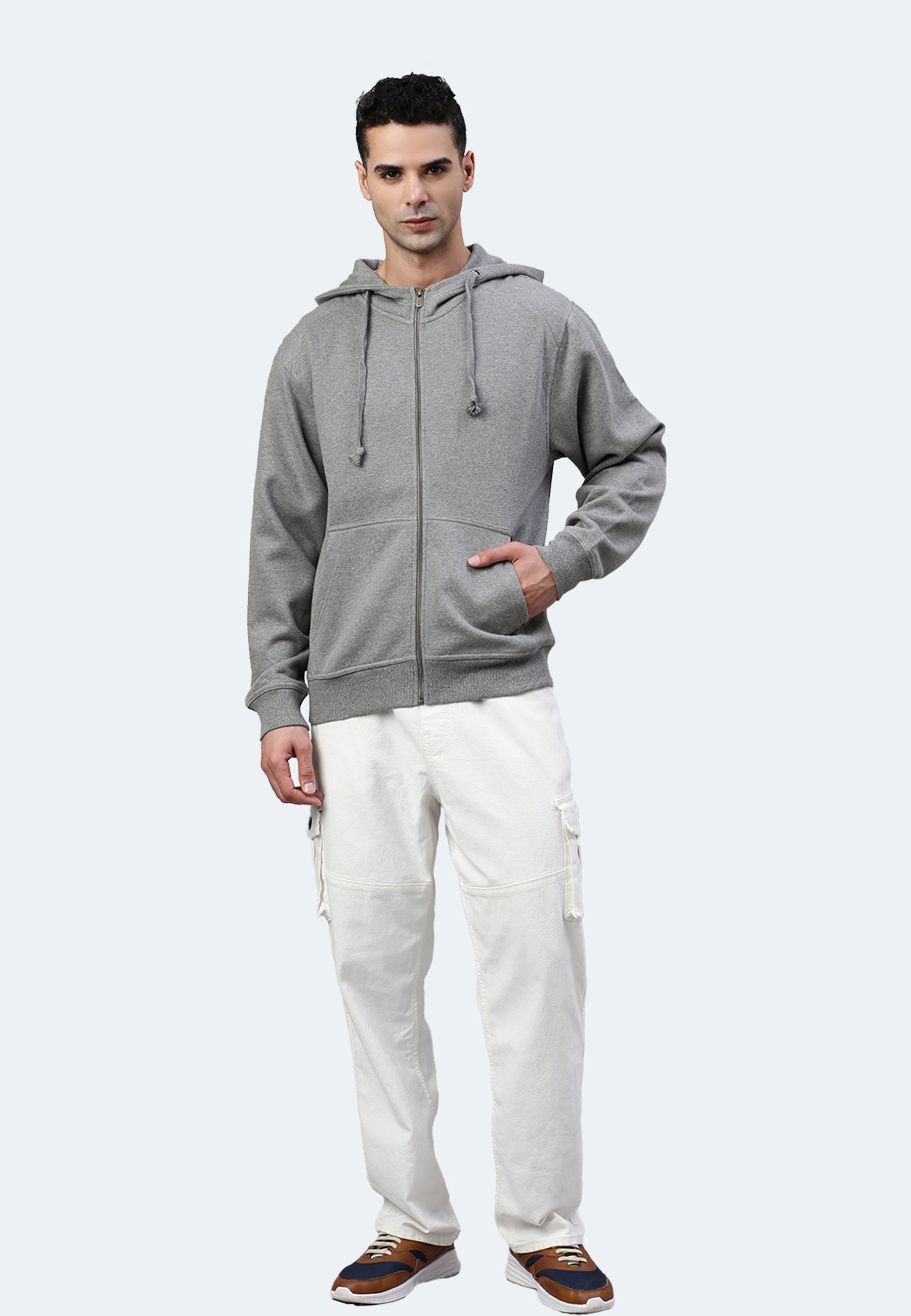 Switcher zip-hoodie uomo colore miami/ebano chine